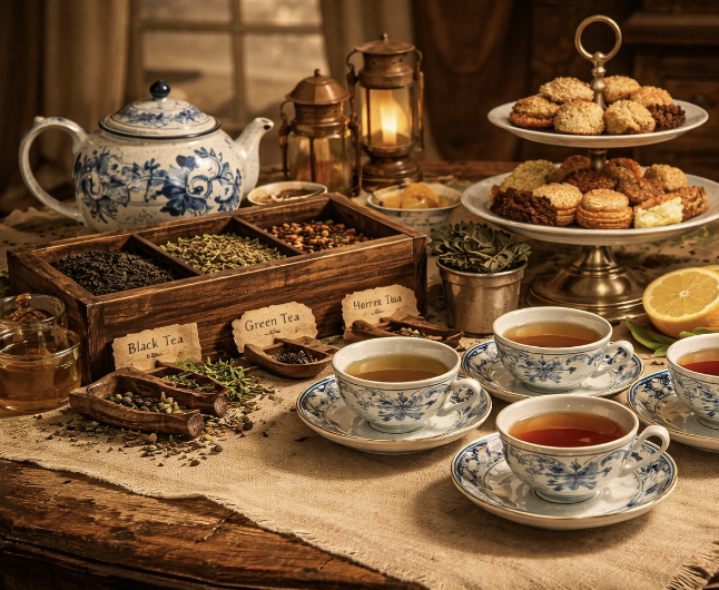 Colonial Tea Tasting at The Mill: