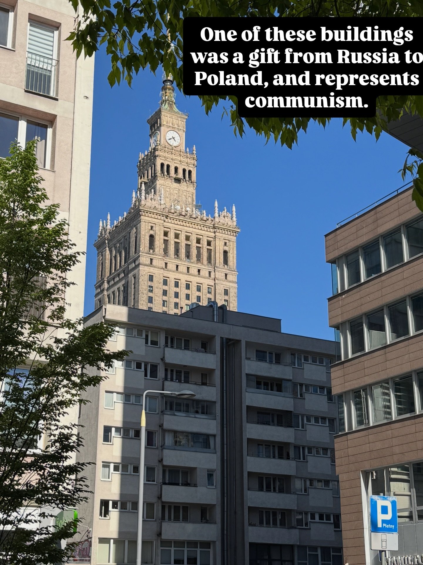 The building was constructed between 1952 and 1955 as a &ldquo;gift&rdquo; from the Soviet Union under Joseph Stalin, during the time when Poland was under communist rule and heavily controlled by Moscow. Its architecture follows the Soviet socialist