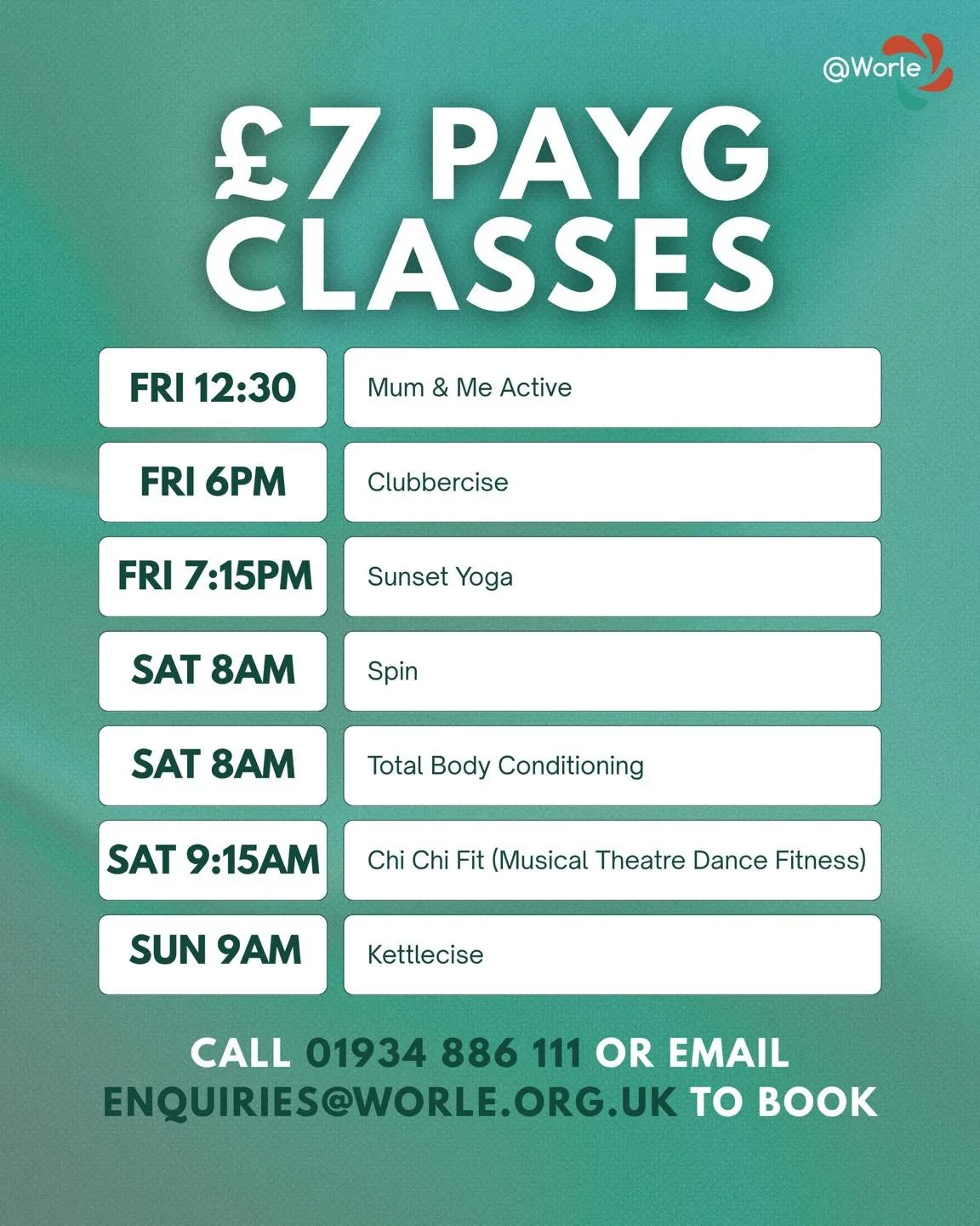 Are you a member at Nuffield Health and looking for a temporary alternative while they&rsquo;re closed for the weekend? 💪🏼 

We&rsquo;ve got you covered! Come along to Worle Centre and keep your weekend workouts going with access to any of our fant