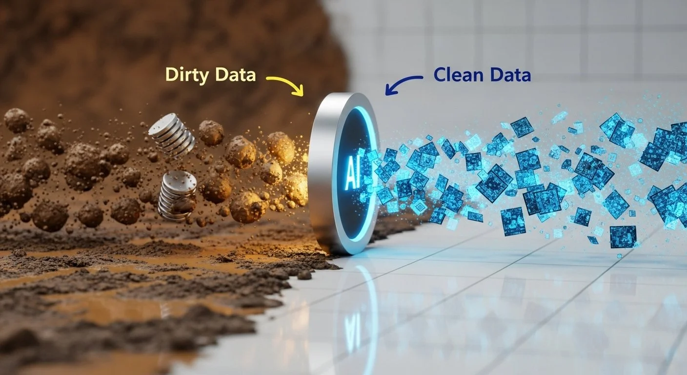 Dirty Data is No Longer a Barrier: An AI-First Approach to Supply Chain Data Quality
