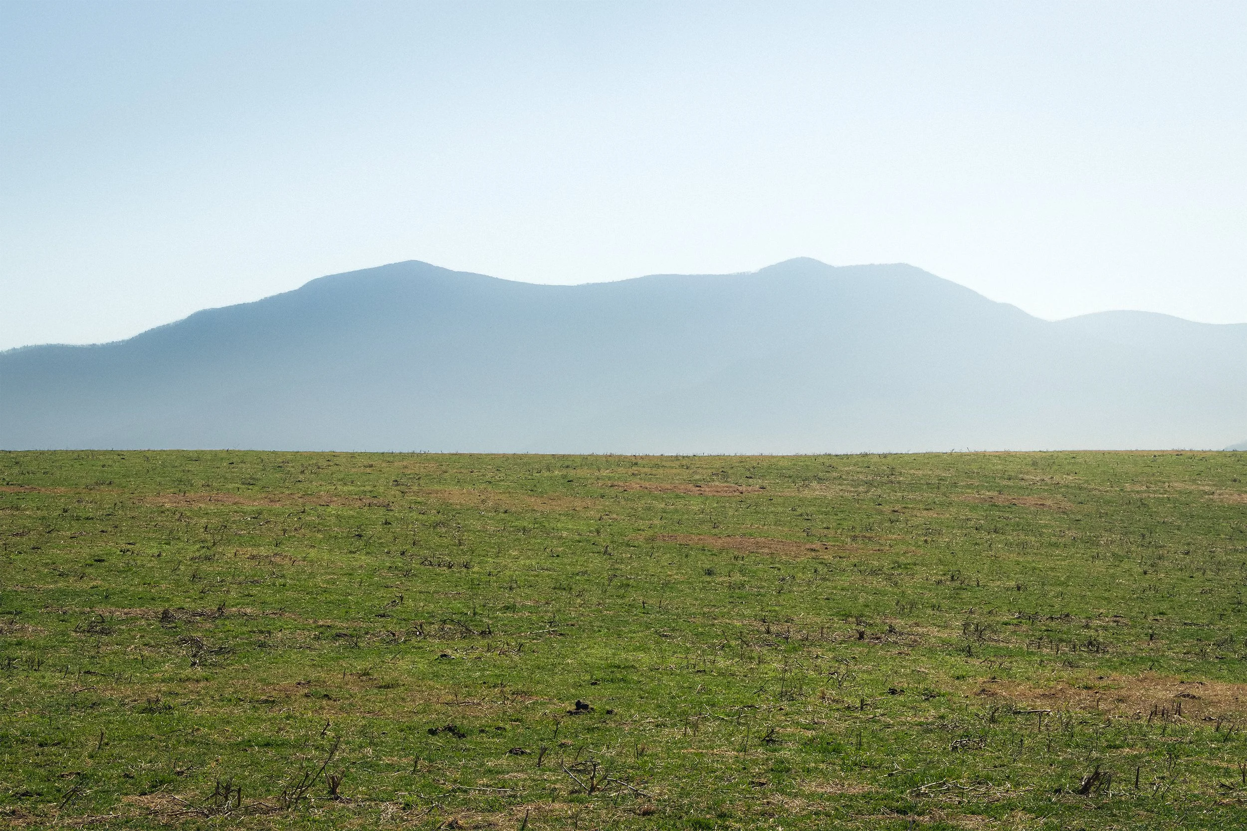 Hazy Blue Ridge Peaks, Virginia