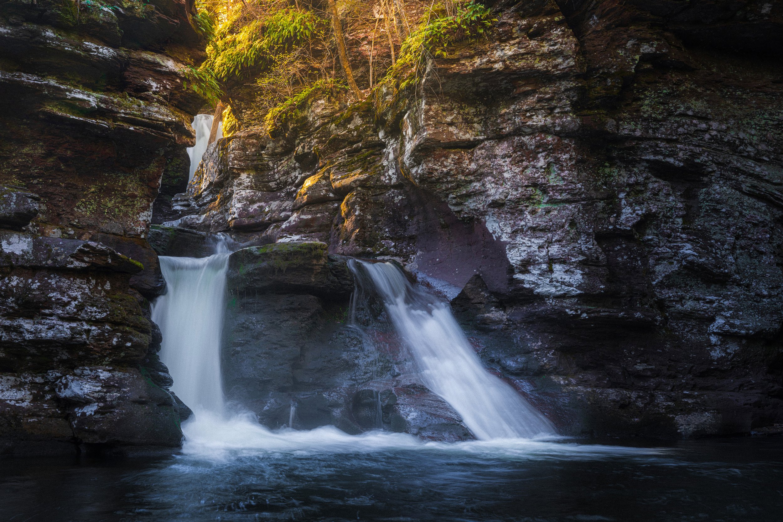 Adam's Falls, Rickets Glen State Park, Pennsylvania, April 2025 WEB.jpg