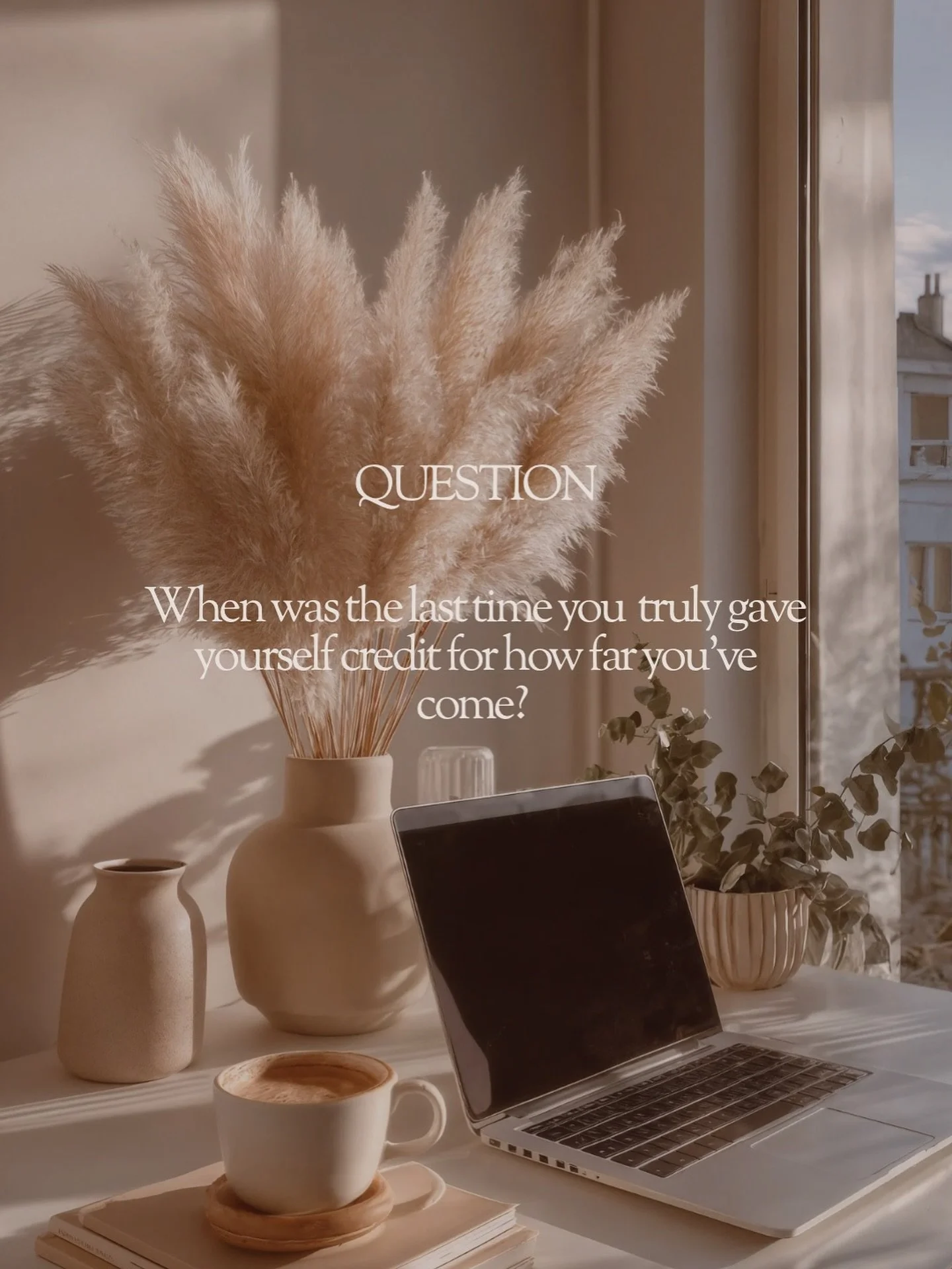 ✨ When was the last time you truly gave yourself credit for how far you&rsquo;ve come? ✨

We spend so much time focusing on what&rsquo;s next - the next goal, the next milestone, the next version of ourselves.

But pause for a moment.

Think about ev