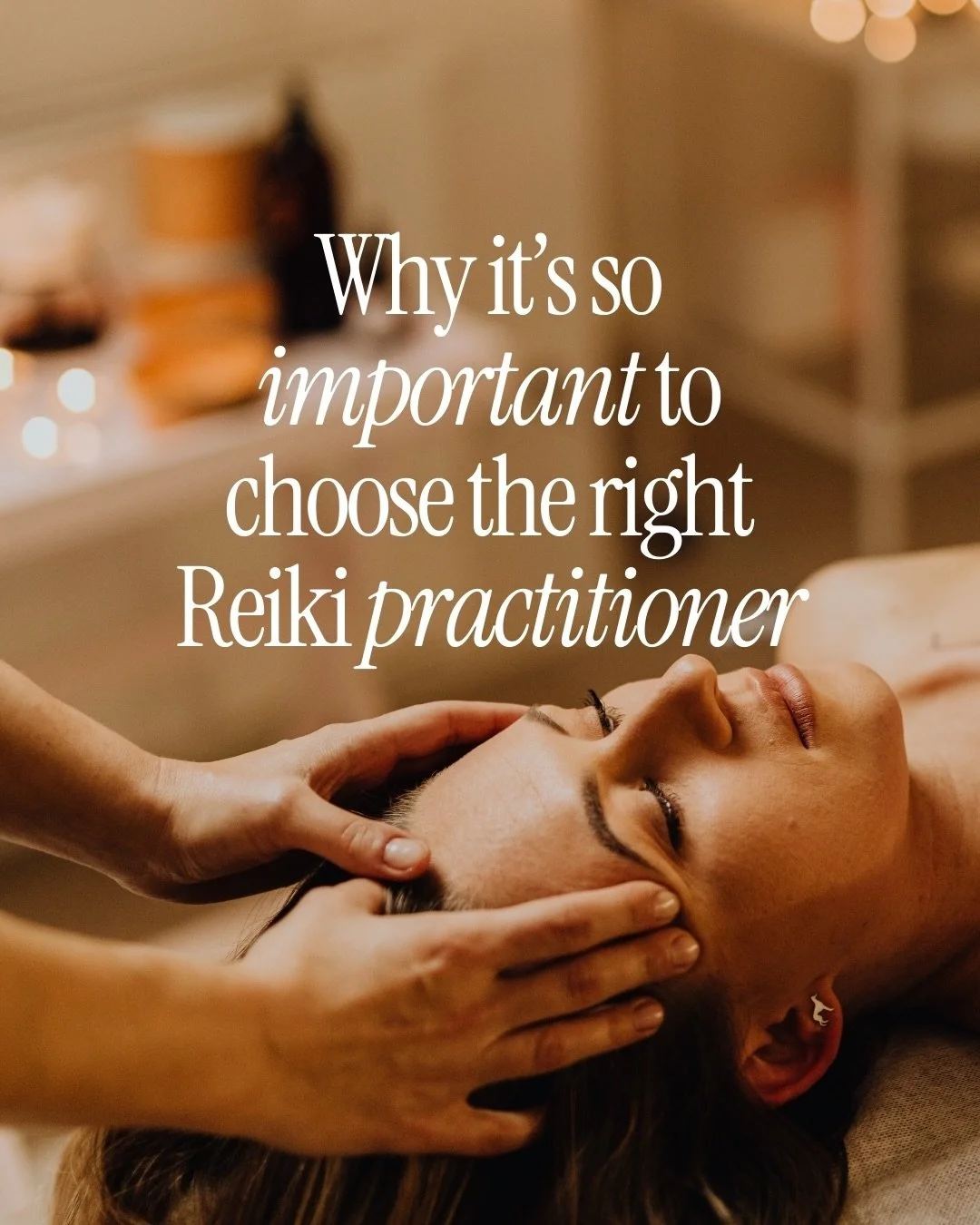 Recently I&rsquo;ve heard some real horror stories regarding Reiki practitioners, and I think this is a really important subject to cover!

Not all Reiki sessions are the same, and the practitioner you choose makes all the difference✨

I work hard to