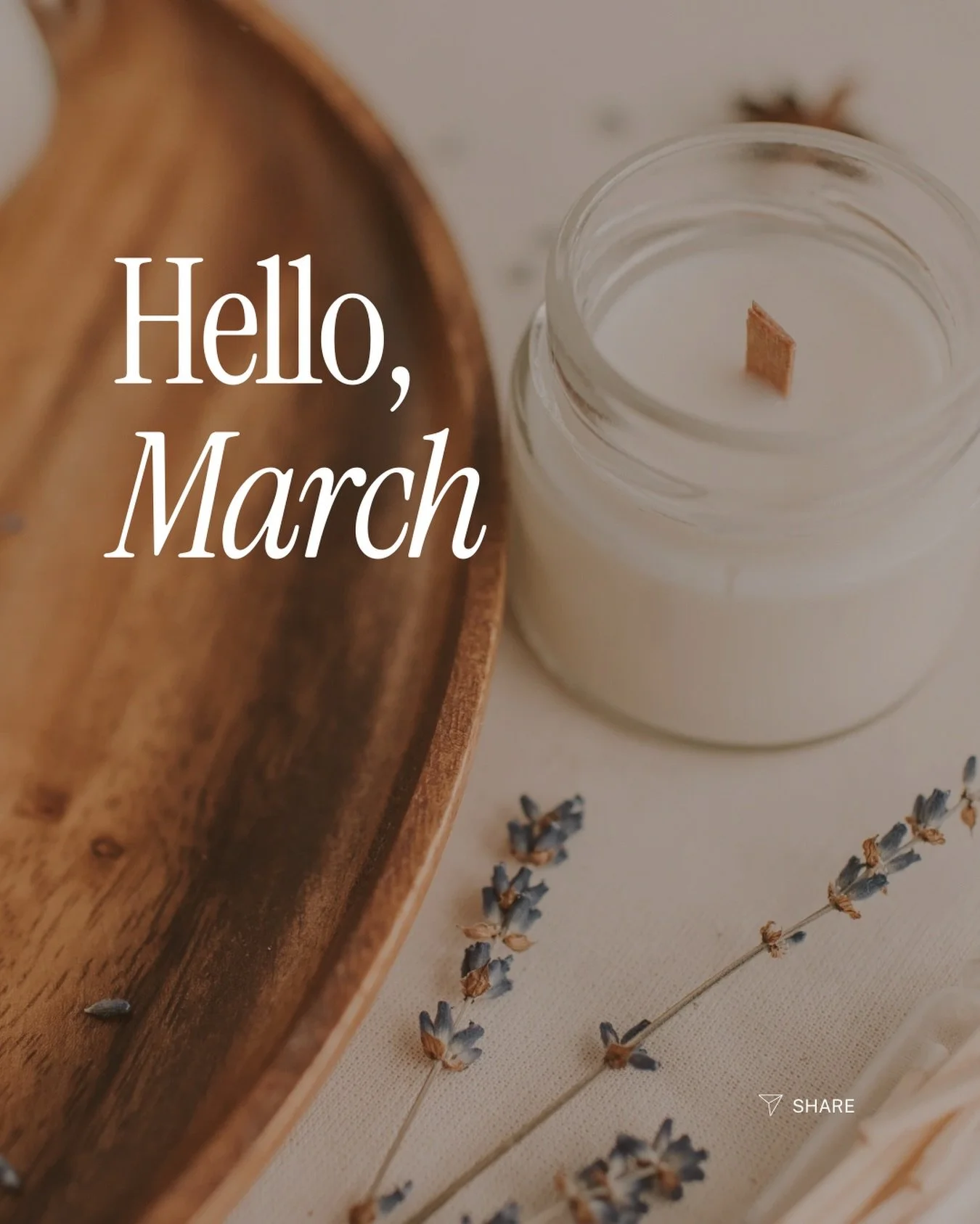 A new month, lighter days, and a glimpse of sunshine 😍

It suddenly feels like there&rsquo;s space to reset your energy, refocus your intentions, and gently realign with what you actually want.

This month, I&rsquo;m choosing:

🌸 Slower mornings
🌸