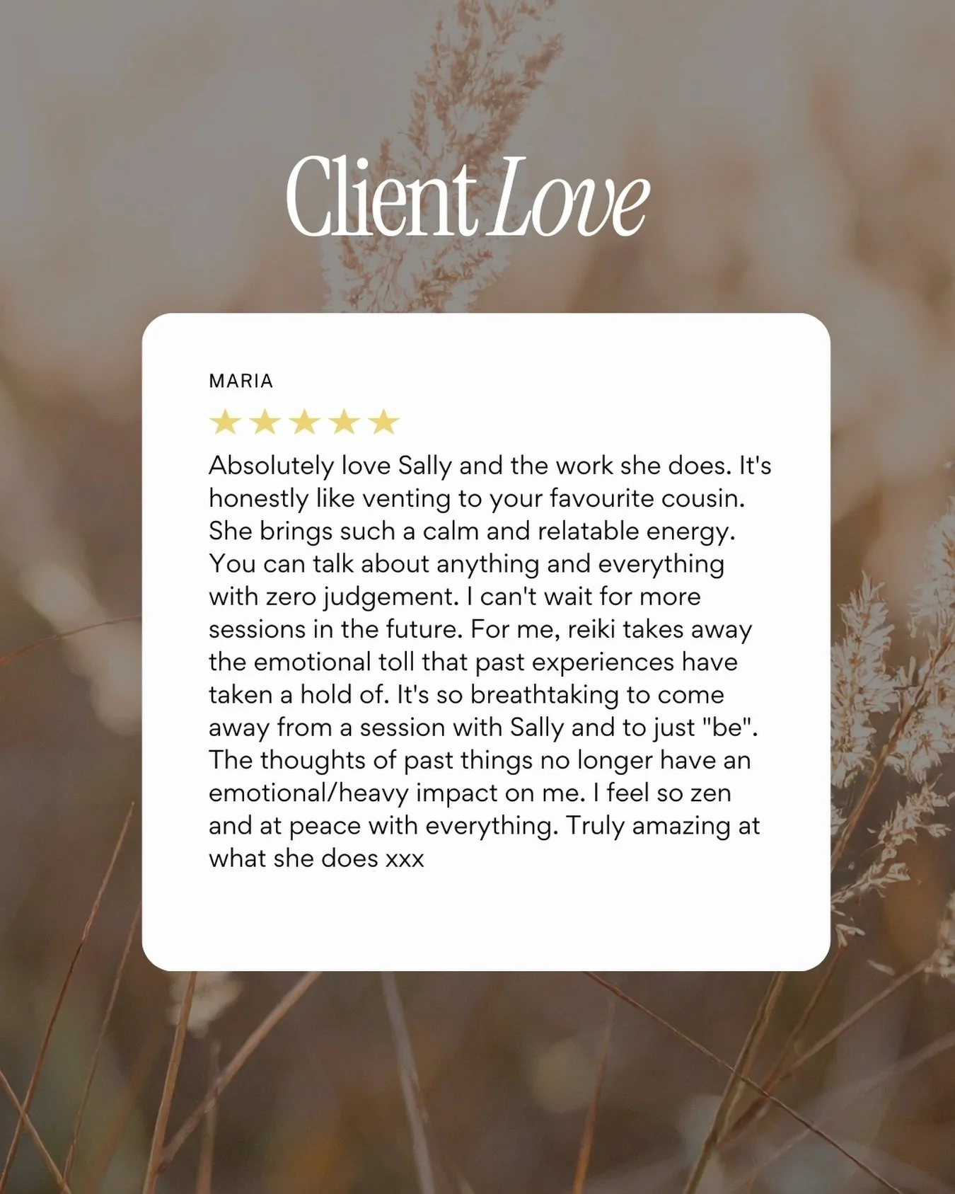 This had to have a place on the grid 😍 

Honestly, I truly appreciate every testimonial, every review, every piece of feedback so that I can do the best work that I can, and offer the best service to you.

Reviews like this obviously make me very ha