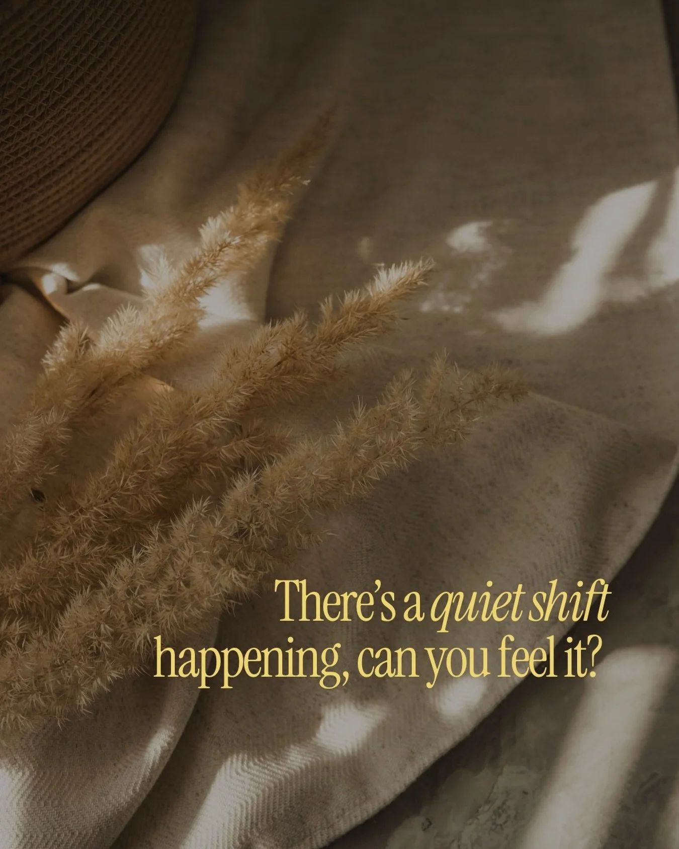 There&rsquo;s a quiet shift happening, can you feel it? ✨

A beautiful conversation after a healing session today reminded me how many women are carrying so much.

They&rsquo;re not just tired, but completely burnt out.

Holding everything together, 