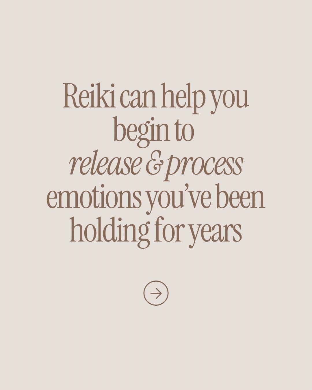 Reiki can help you start to release emotions you&rsquo;ve been holding onto for years.

Not by forcing anything to come up, but by creating a space where your body finally feels safe to process 💫

The energy works by gently supporting your nervous s