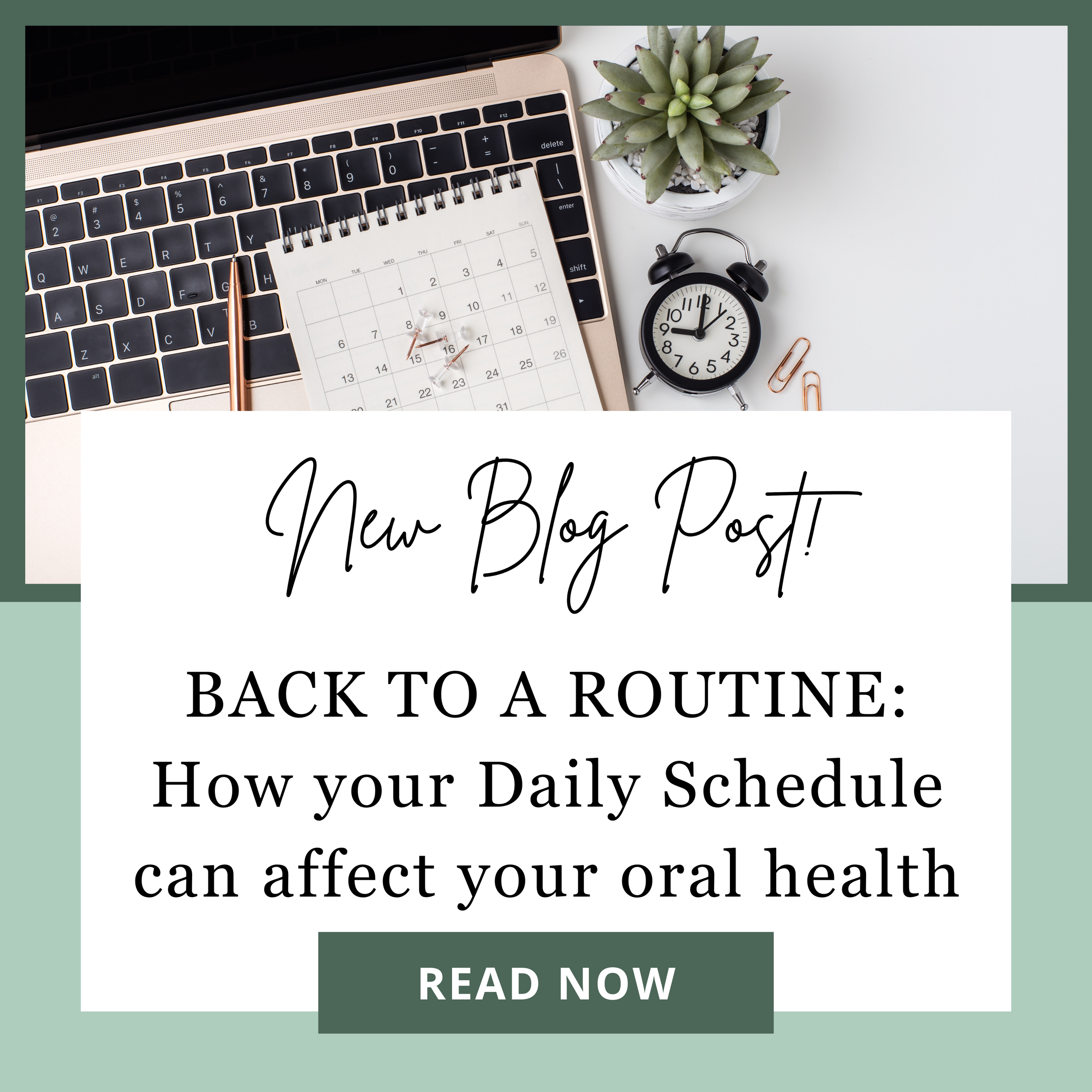 Back to a Routine: How Your Daily Schedule Can Affect Your Oral Health