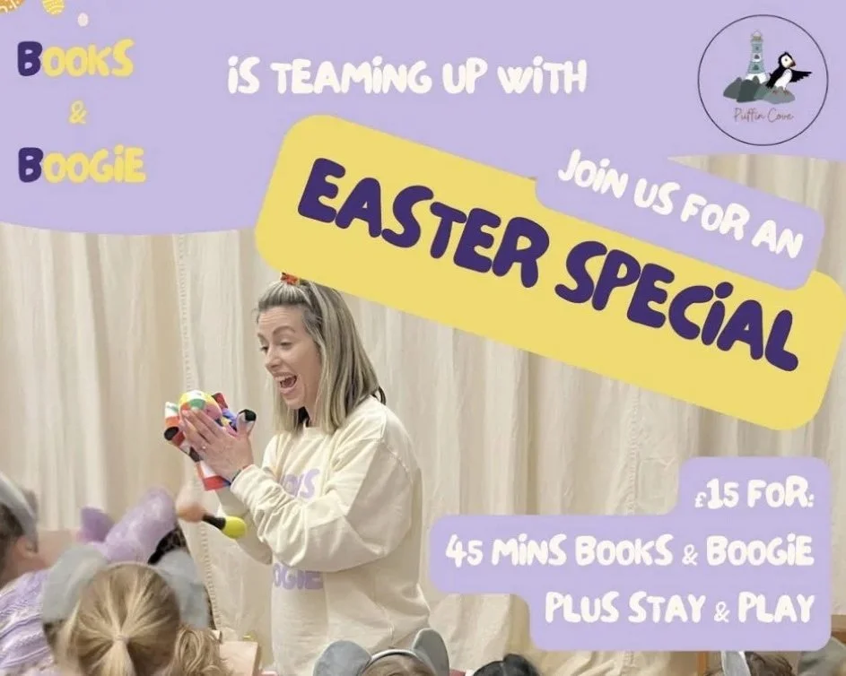 Books &amp; Boogie at Puffin Cove!