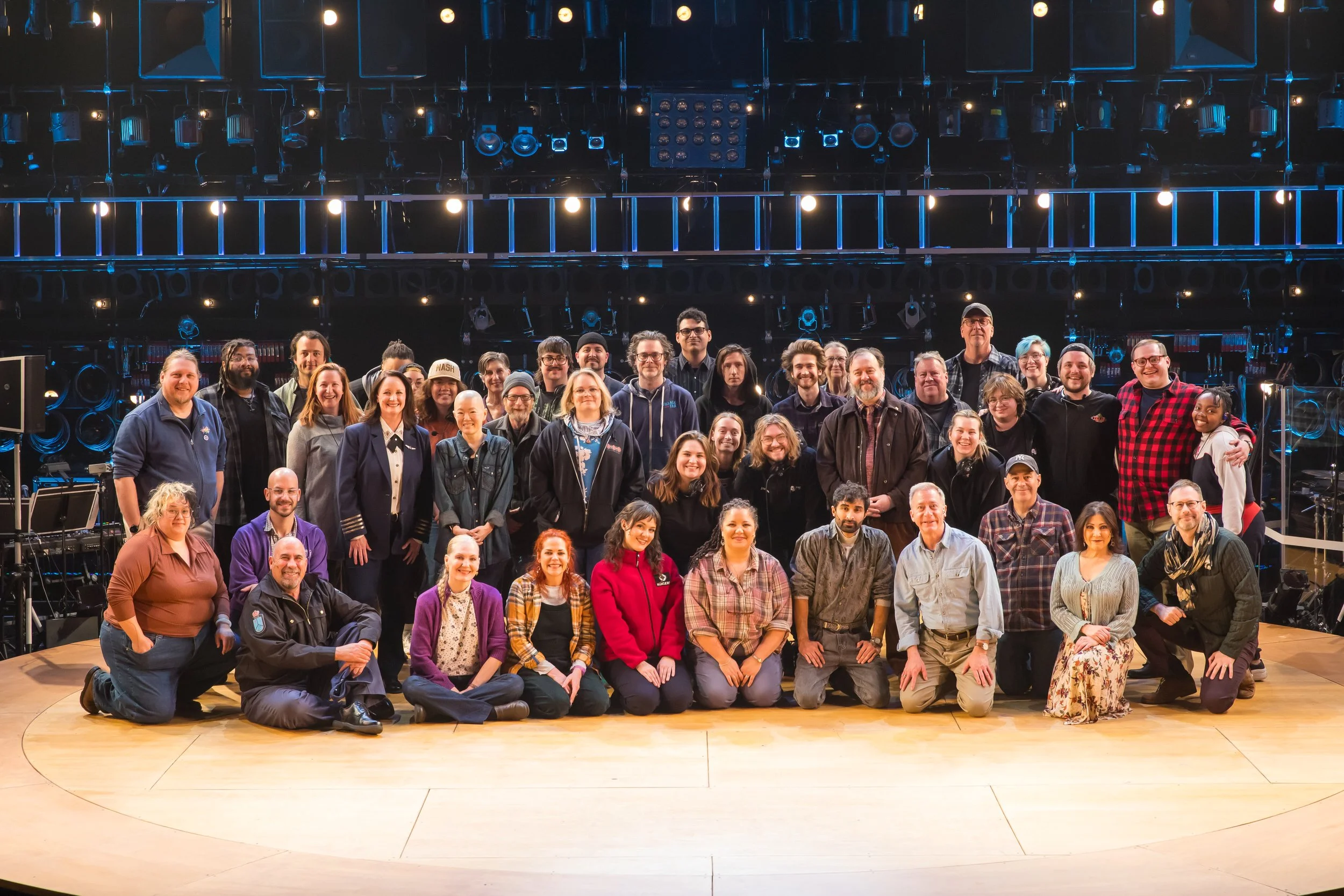 The Company of Come From Away 