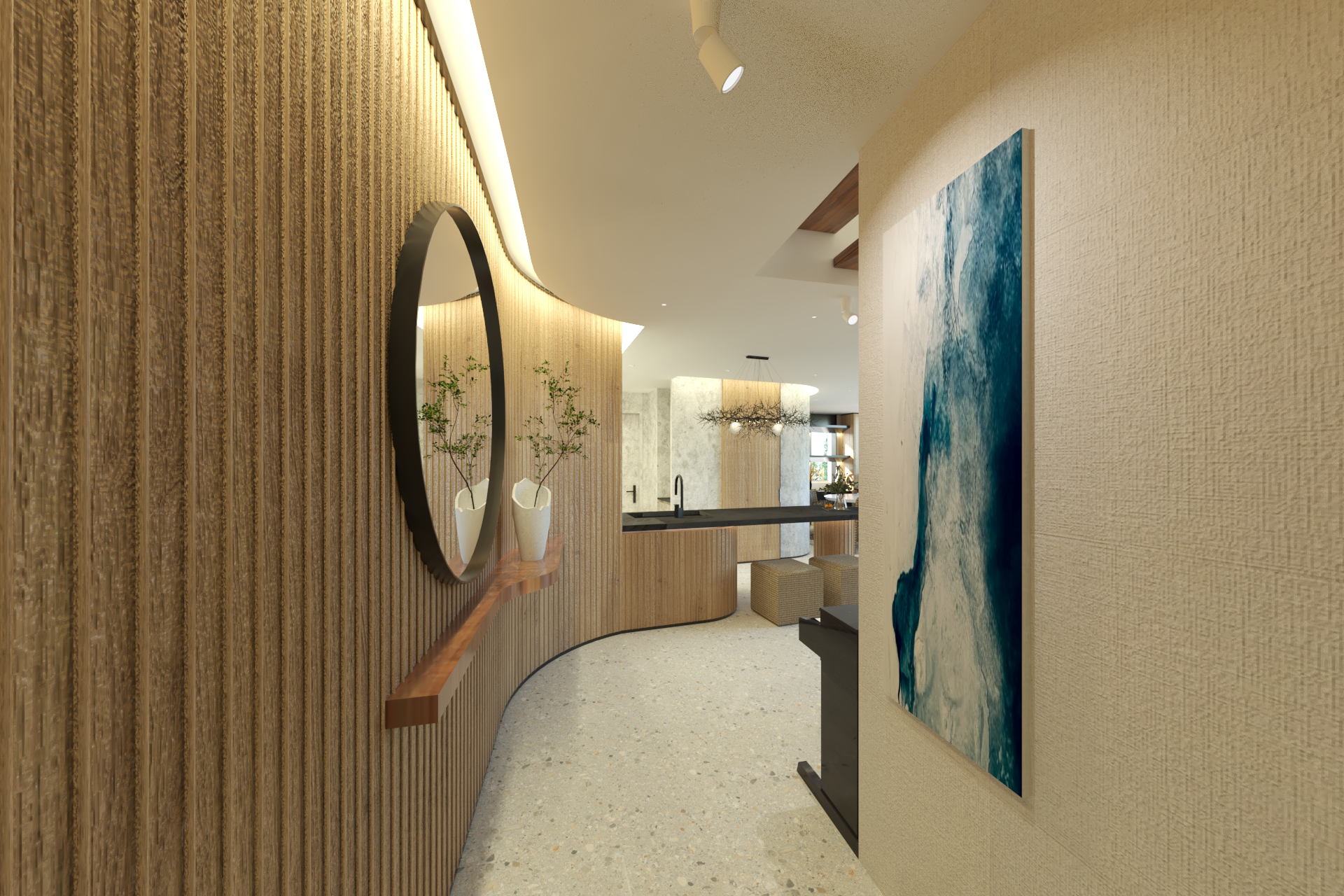 Apartment, entry