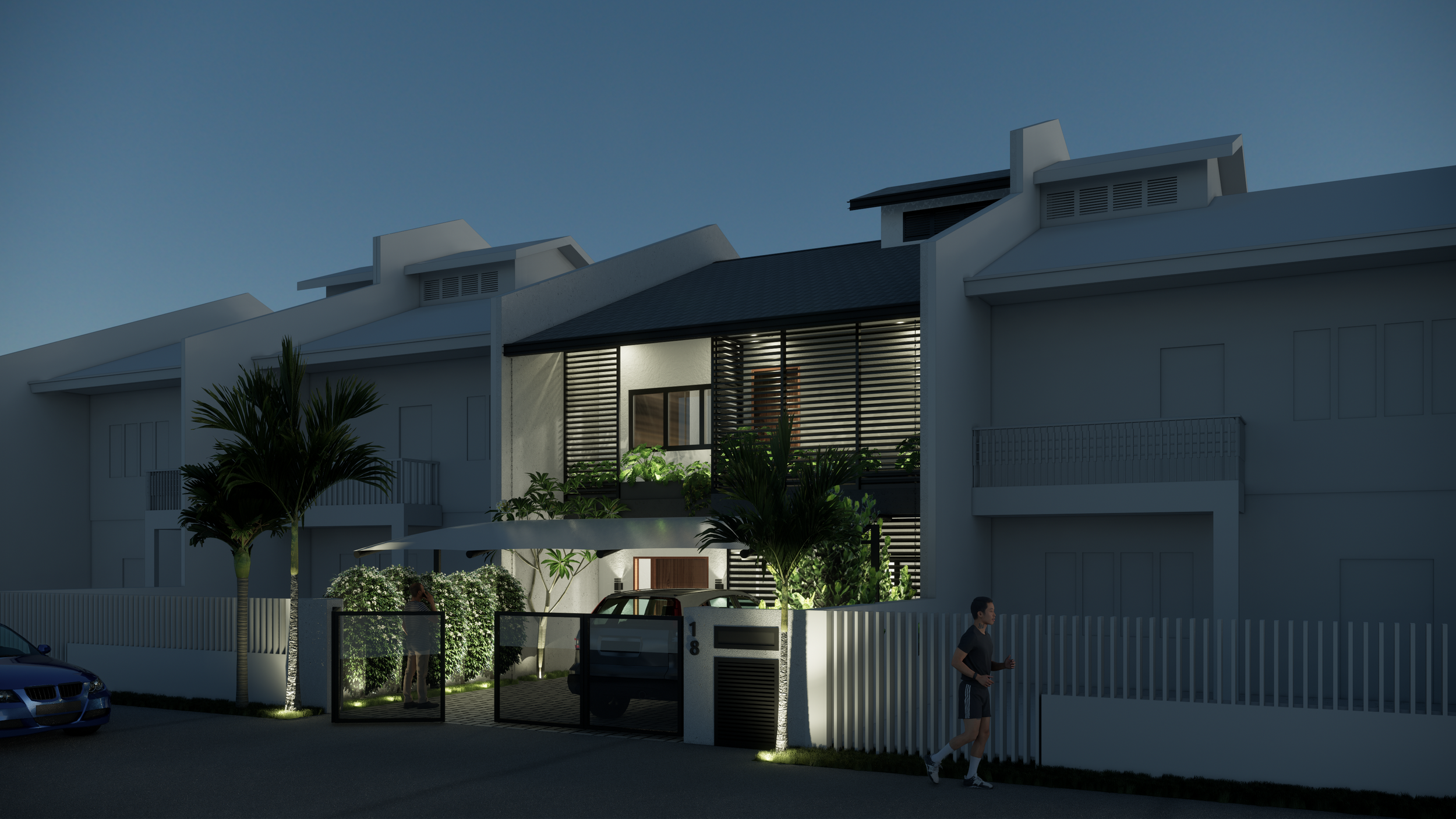 House in Kuala Lumpur, exterior