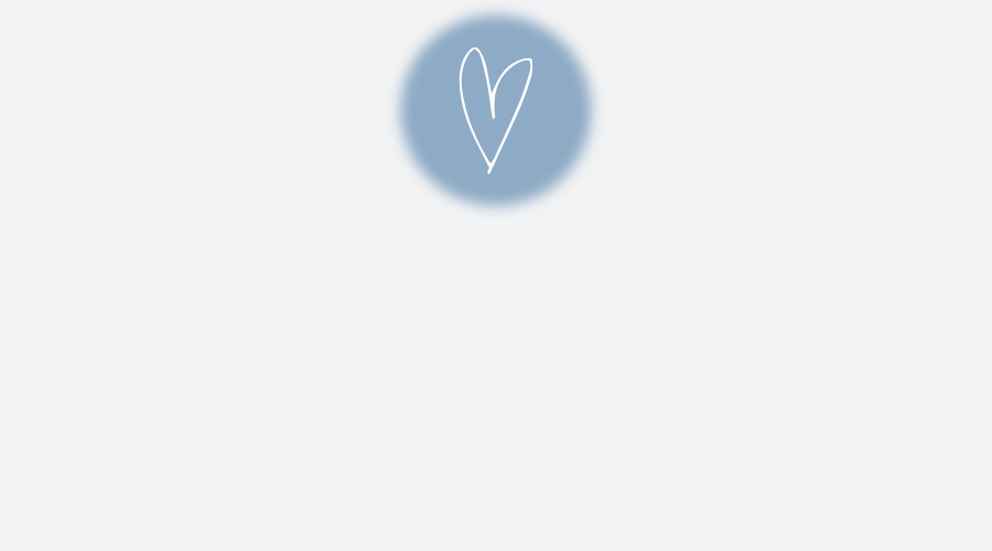 A light blue circle with a white line drawing of a heart inside, on a plain light background.