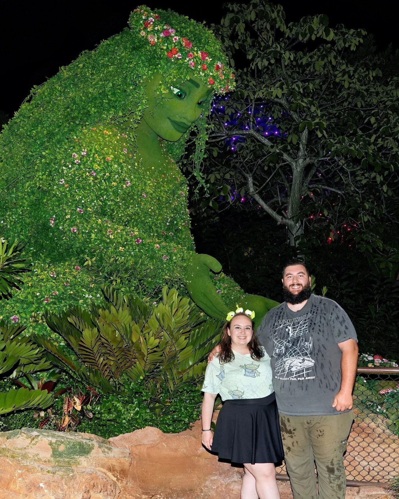 My favourite spot in Journey of Water at Epcot!

Seeing Te Fiti lit up at night honestly makes the whole area feel even more magical 💚 The lighting, the music, the reflections in the water, it&rsquo;s such a different experience once the sun goes do