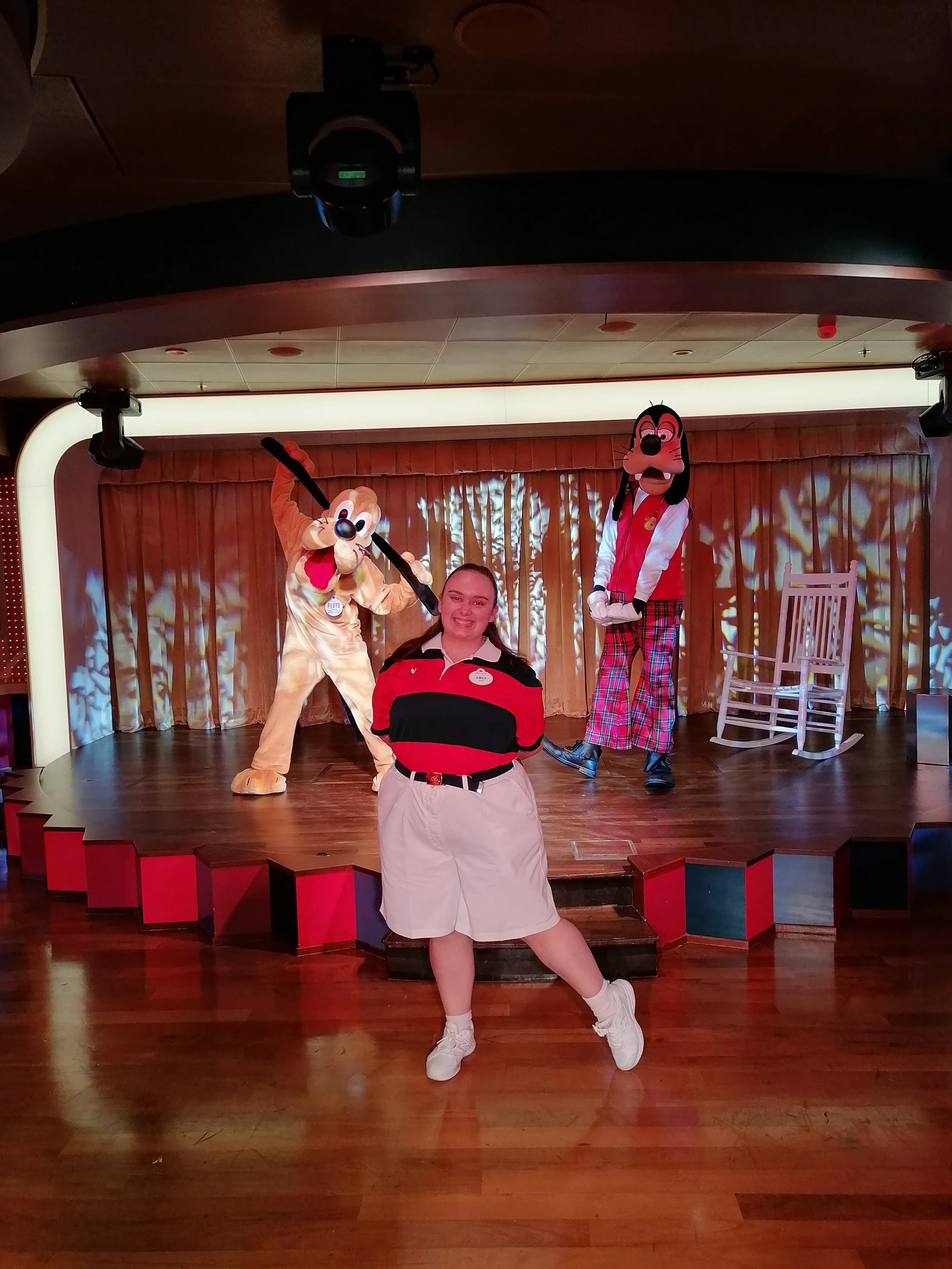 Meeting Goofy and Pluto