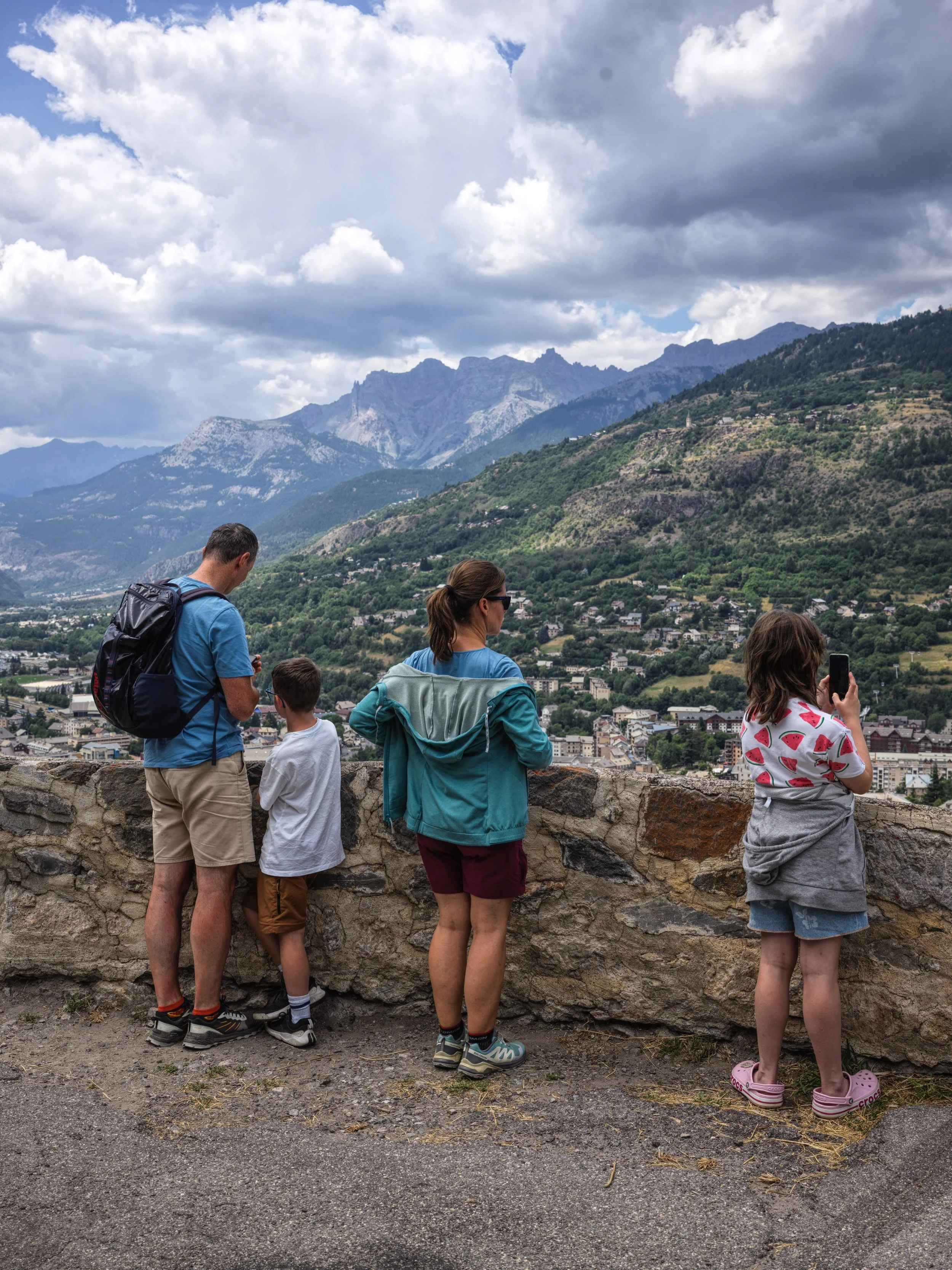 Highest town in France. Lowest tolerance for staying indoors.