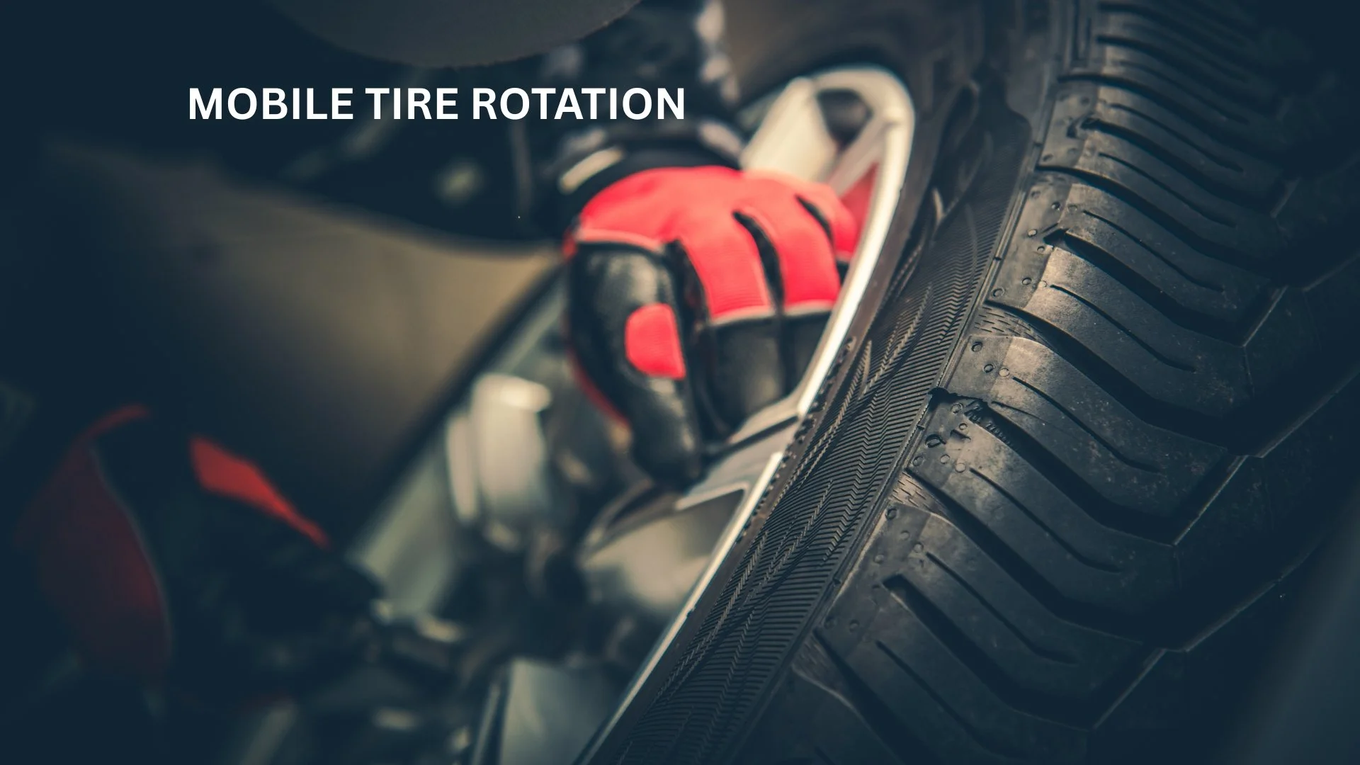Mobile tire rotation service