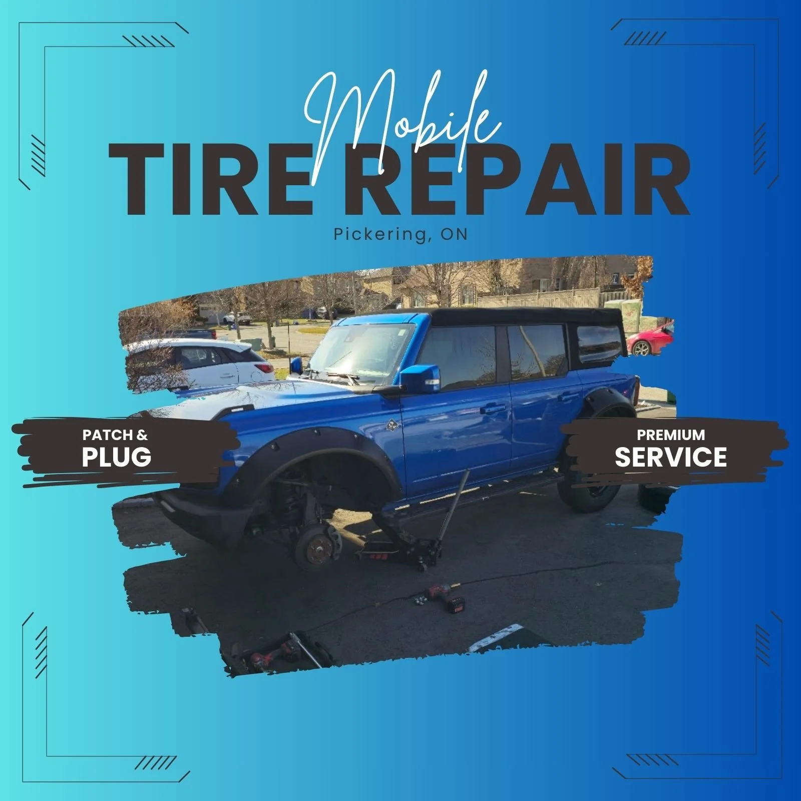 Mobile Tire Repair in Pickering