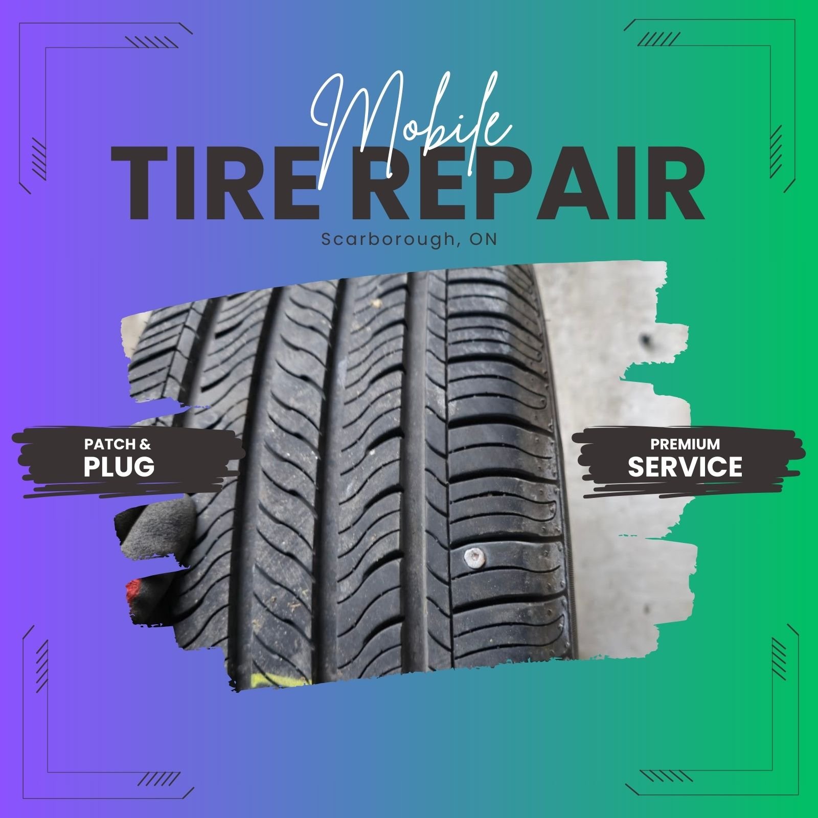 Mobile Tire Repair in Scarborough