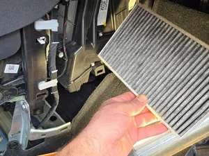 Tesla Cabin Filter Change Richmond Hill, Ontario Sparky X