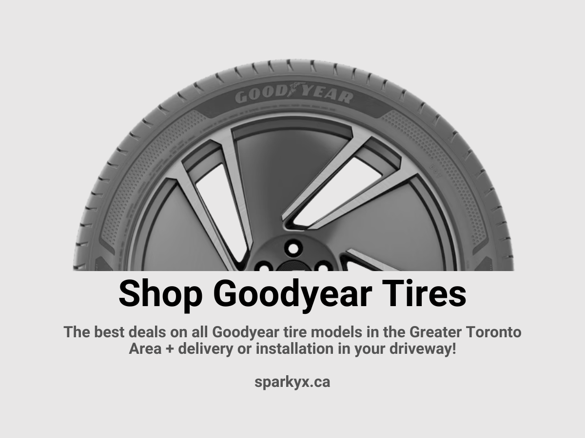 The best deals on all Goodyear tire models in the Greater Toronto Area + delivery or installation in your driveway! sparkyx.ca