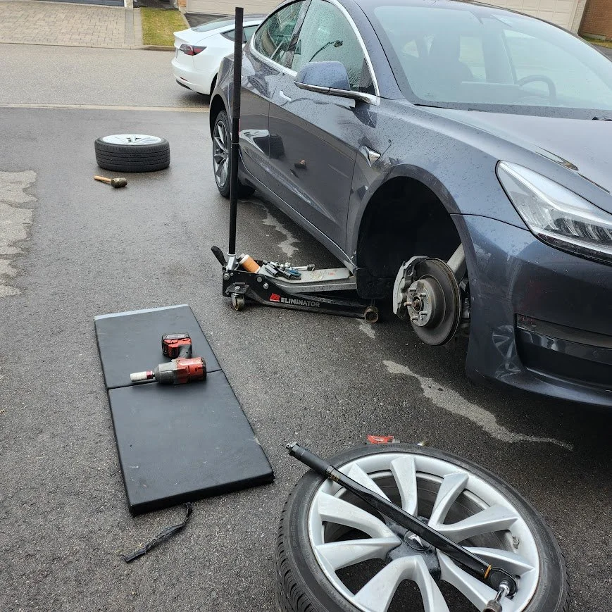 Sparky X Seasonal Tire Change at Home, Greater Toronto Area