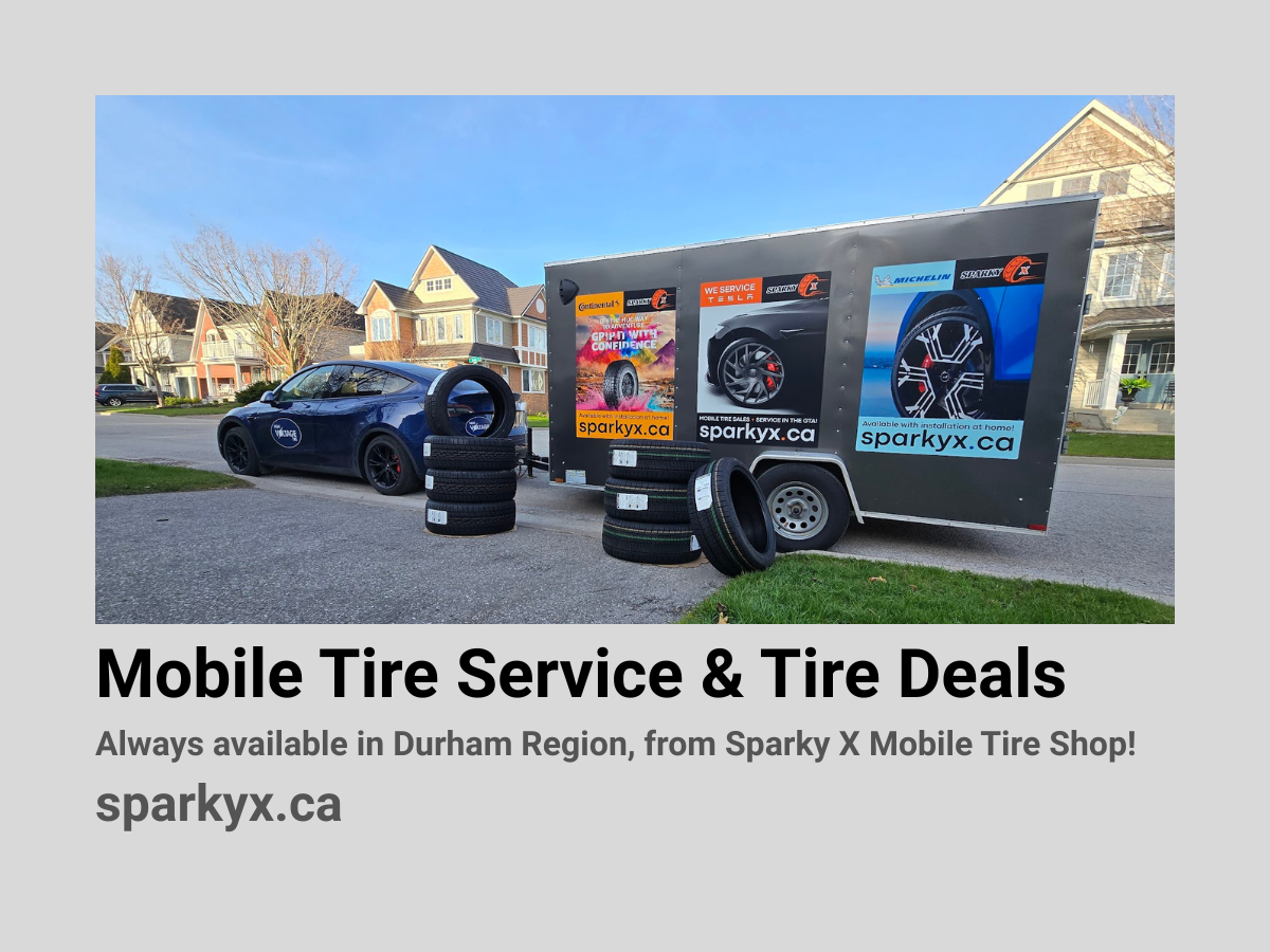 Mobile Tire Service in Durham Region, Ontario