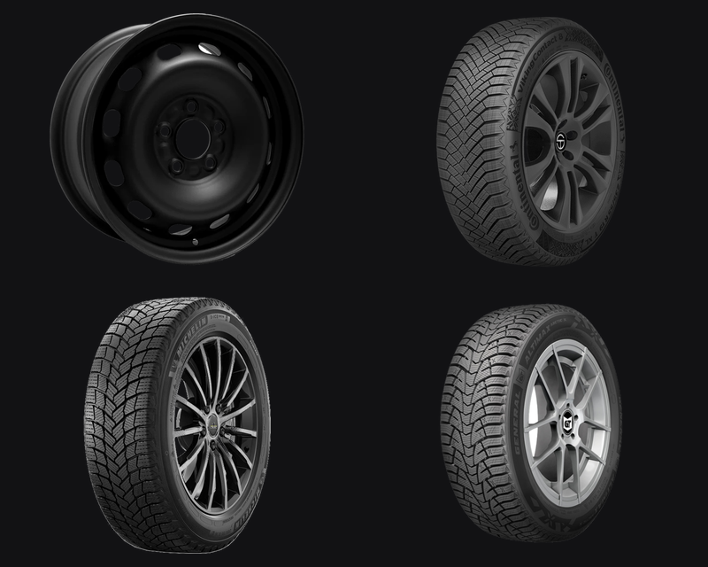 2025 Toyota RAV4 Winter Tire &amp; Wheel Packages — FREE Driveway Installation for the First Season