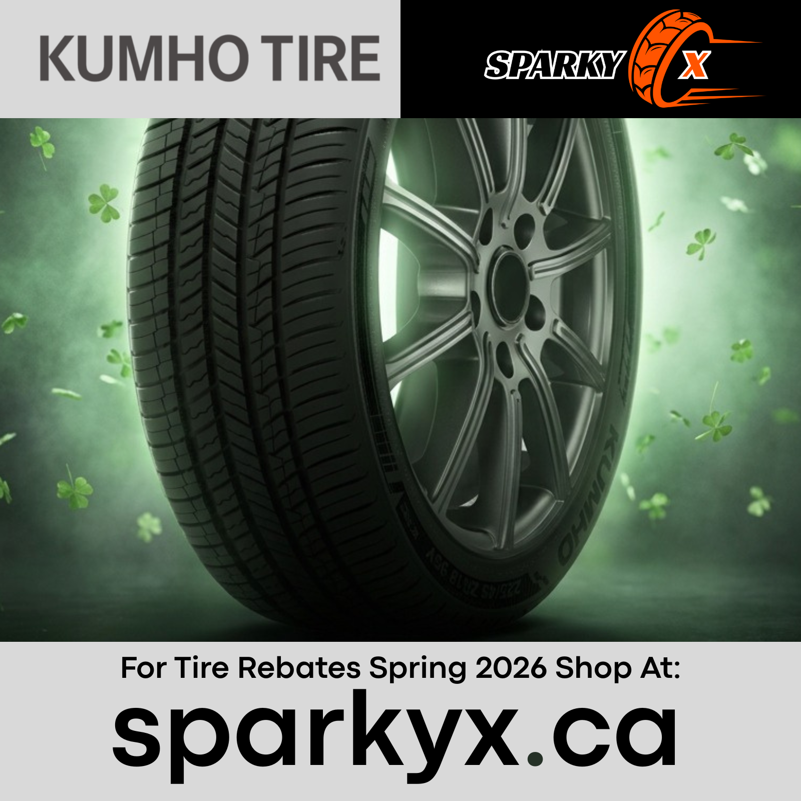 Get $60 Back on Kumho Tires - Spring 2026 Tire Rebates