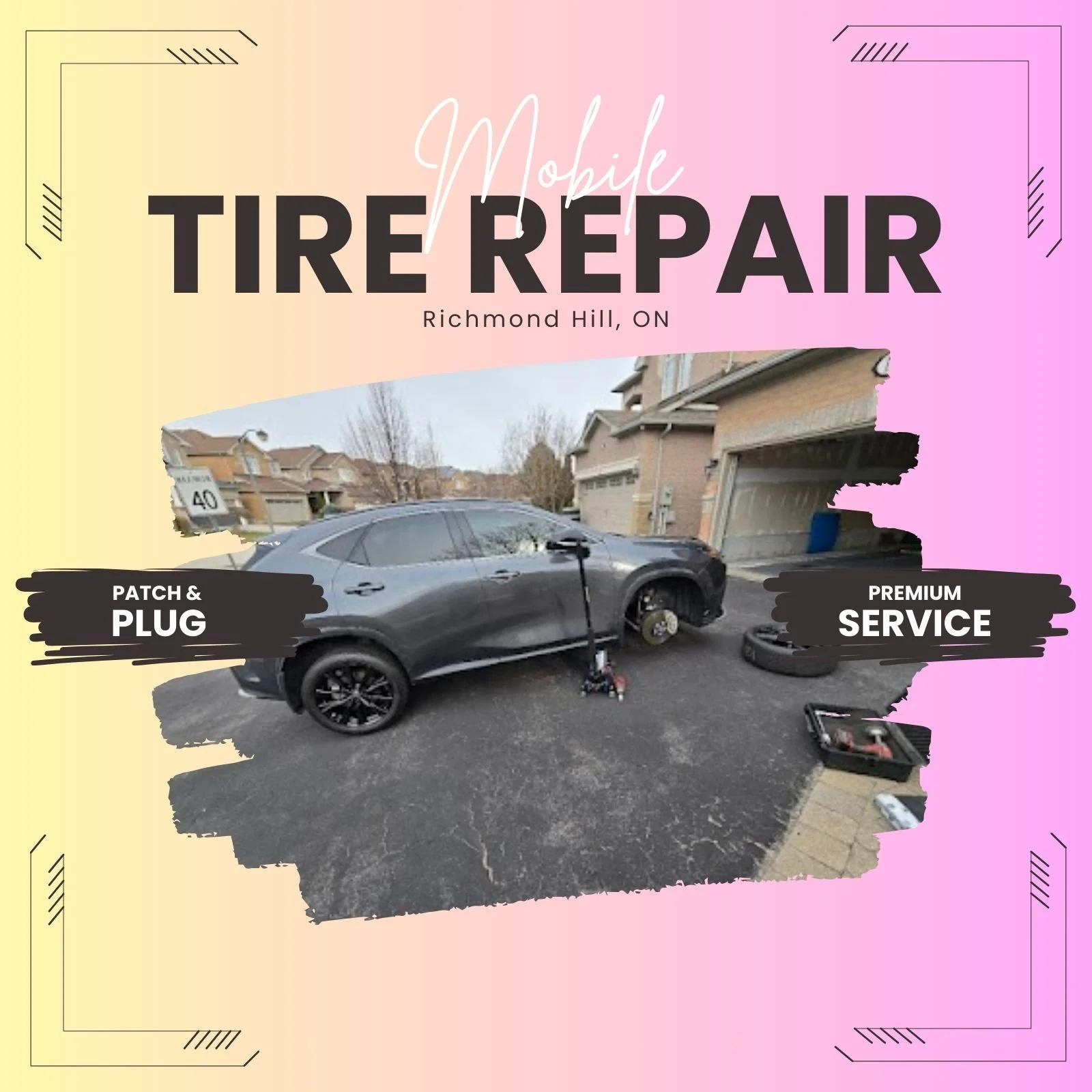 Mobile Tire Repair in Richmond Hill
