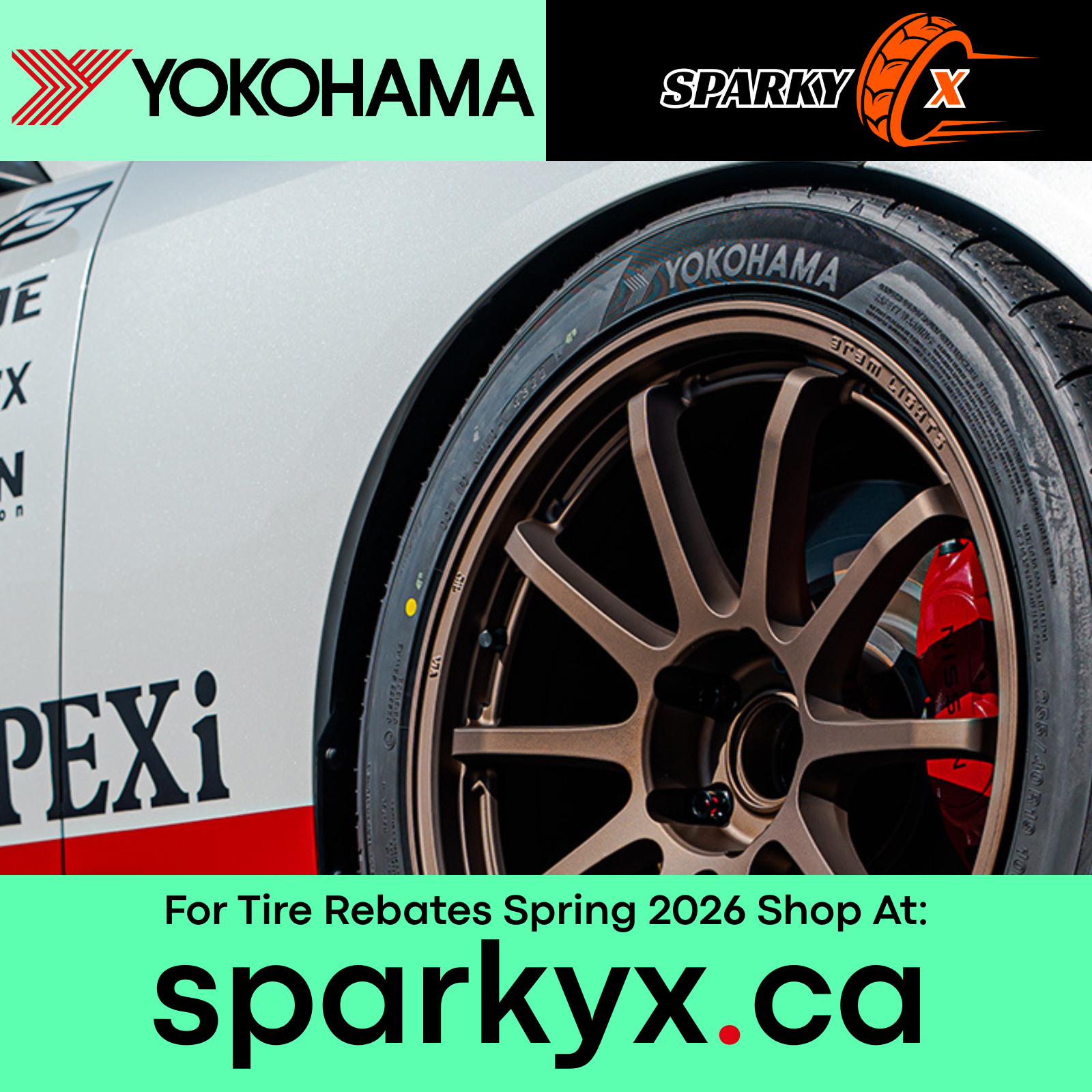 Get $85 Back on Yokohama - Spring 2026 Tire Rebates