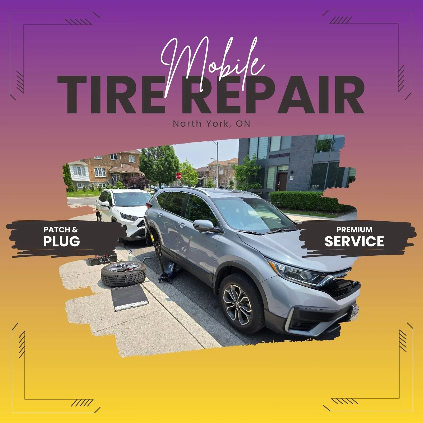 Mobile Tire Repair in North York