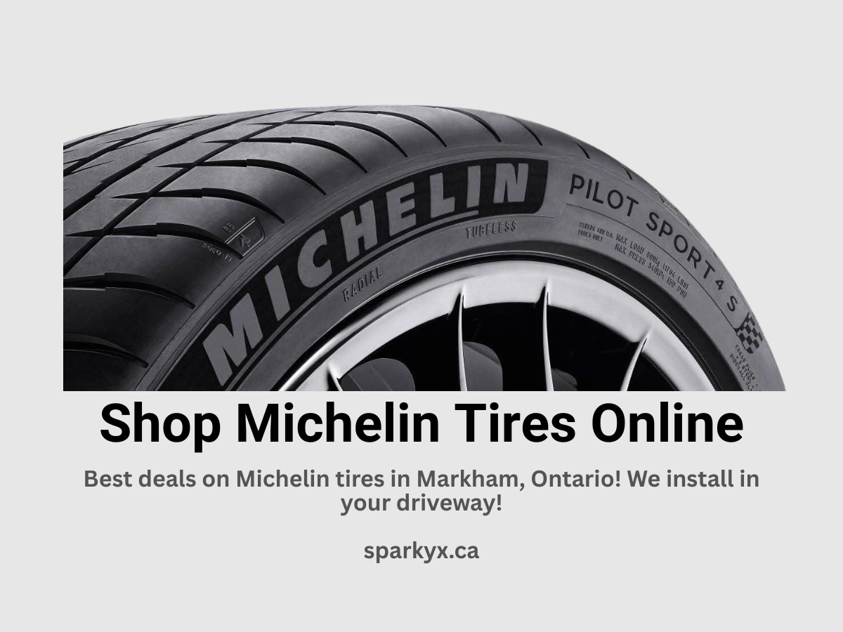 Best deals on Michelin tires in Markham, Ontario! We install in your driveway!