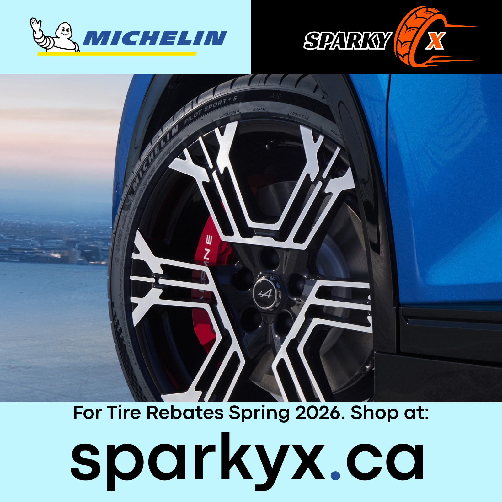 Get $100 Back on Michelin - Spring 2026 Tire Rebates