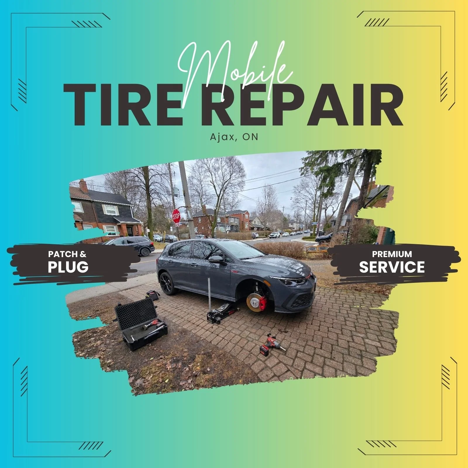 Mobile Tire Repair in Ajax