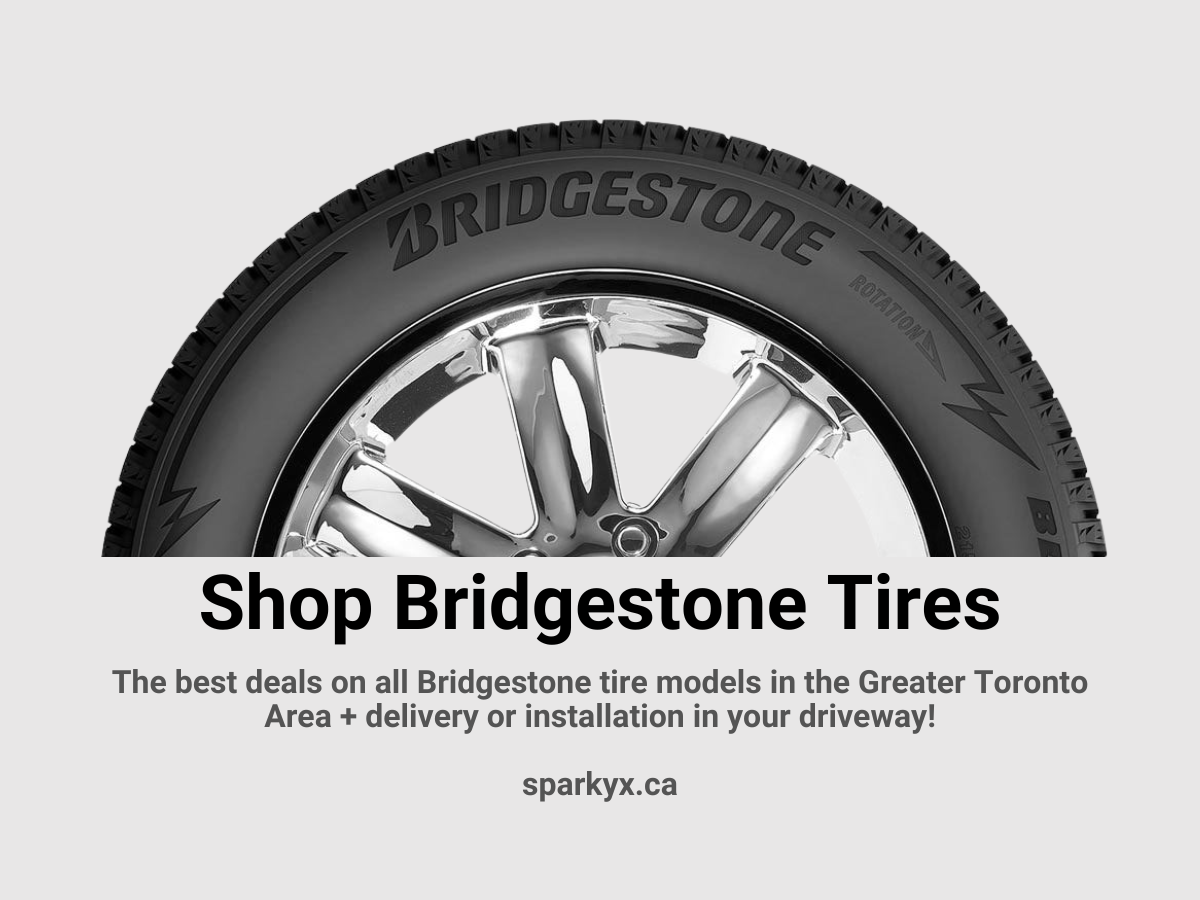 The best deals on all Bridgestone tire models in the Greater Toronto Area + delivery or installation in your driveway! sparkyx.ca