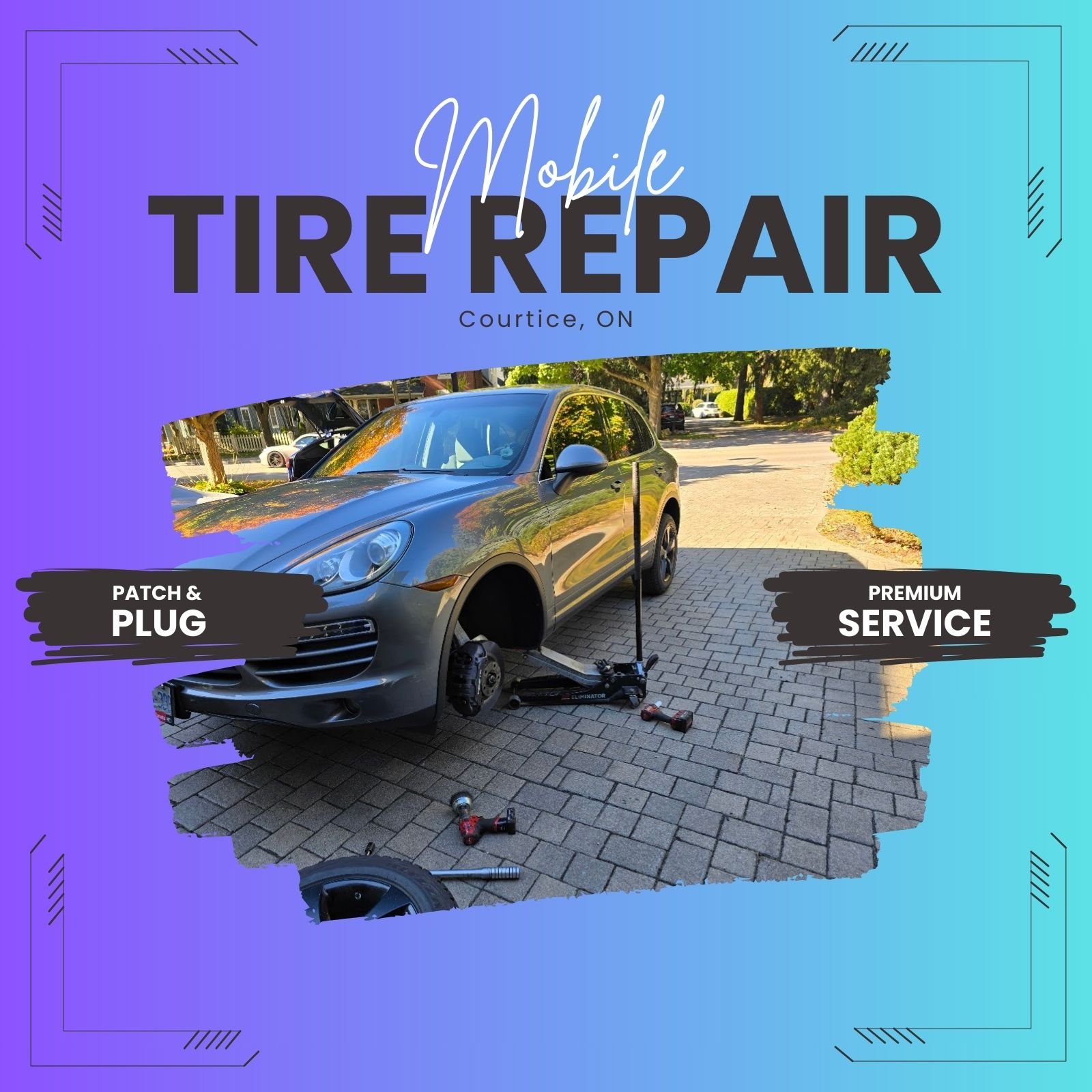 Mobile Tire Repair in Courtice