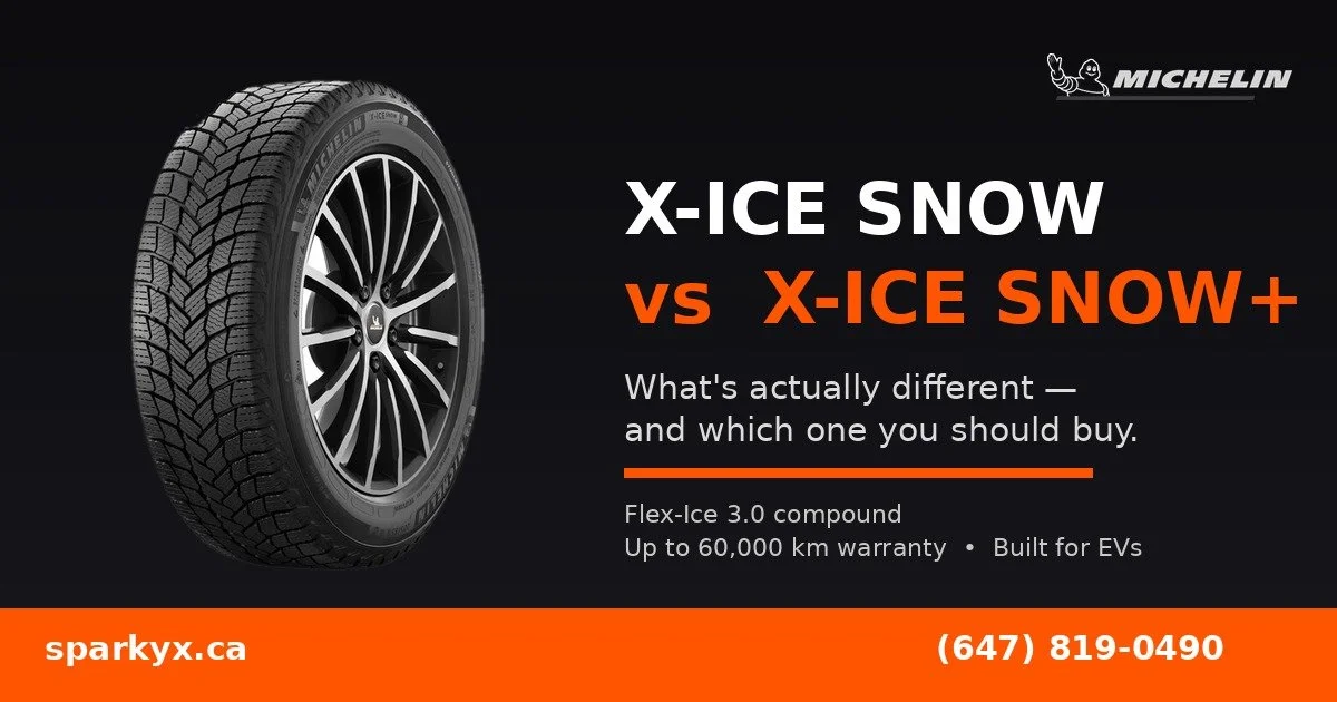 Michelin X-Ice Snow vs X-Ice Snow+ comparison — what's actually different and which winter tire to buy
