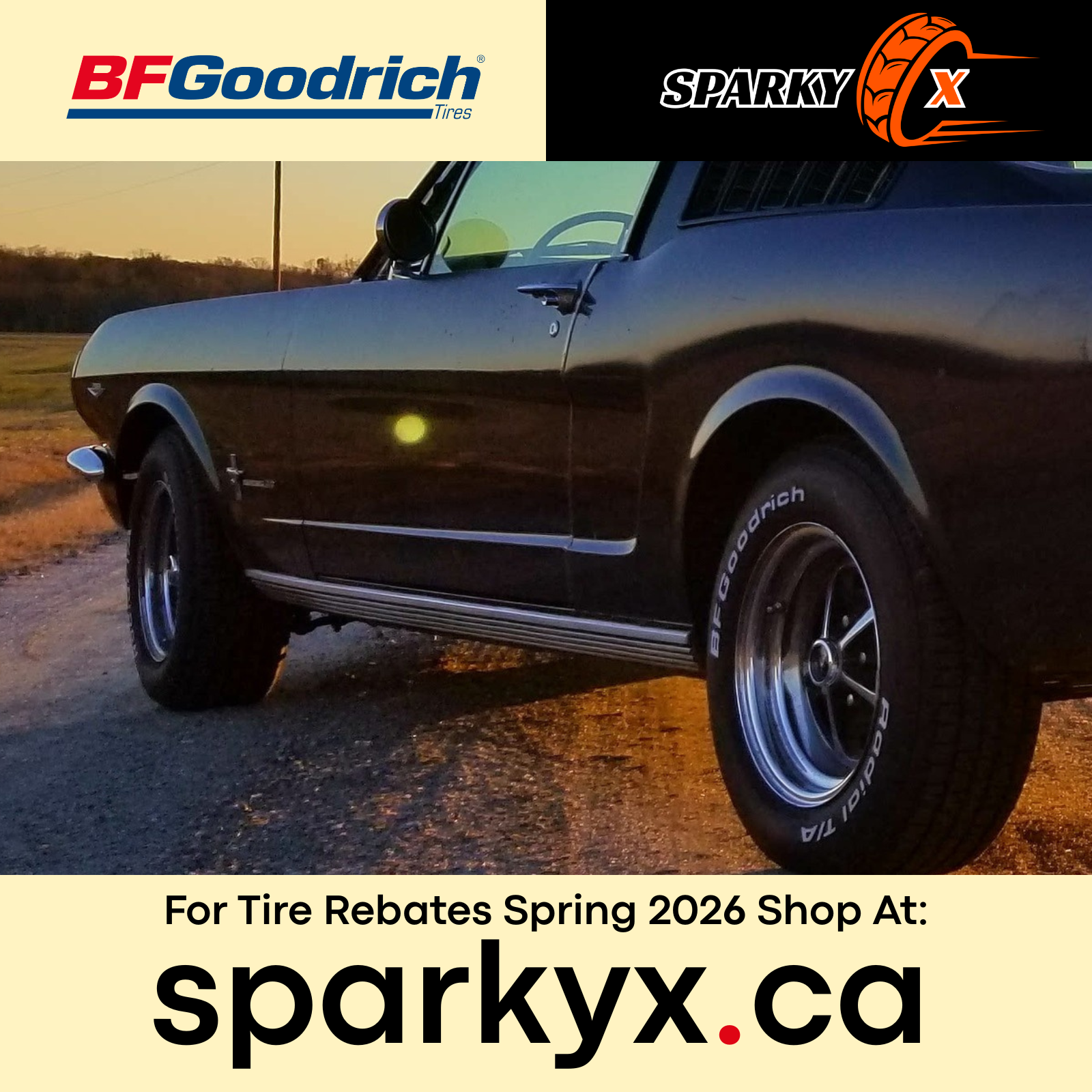 Get $100 Back on BFGoodrich - Spring 2026 Tire Rebates