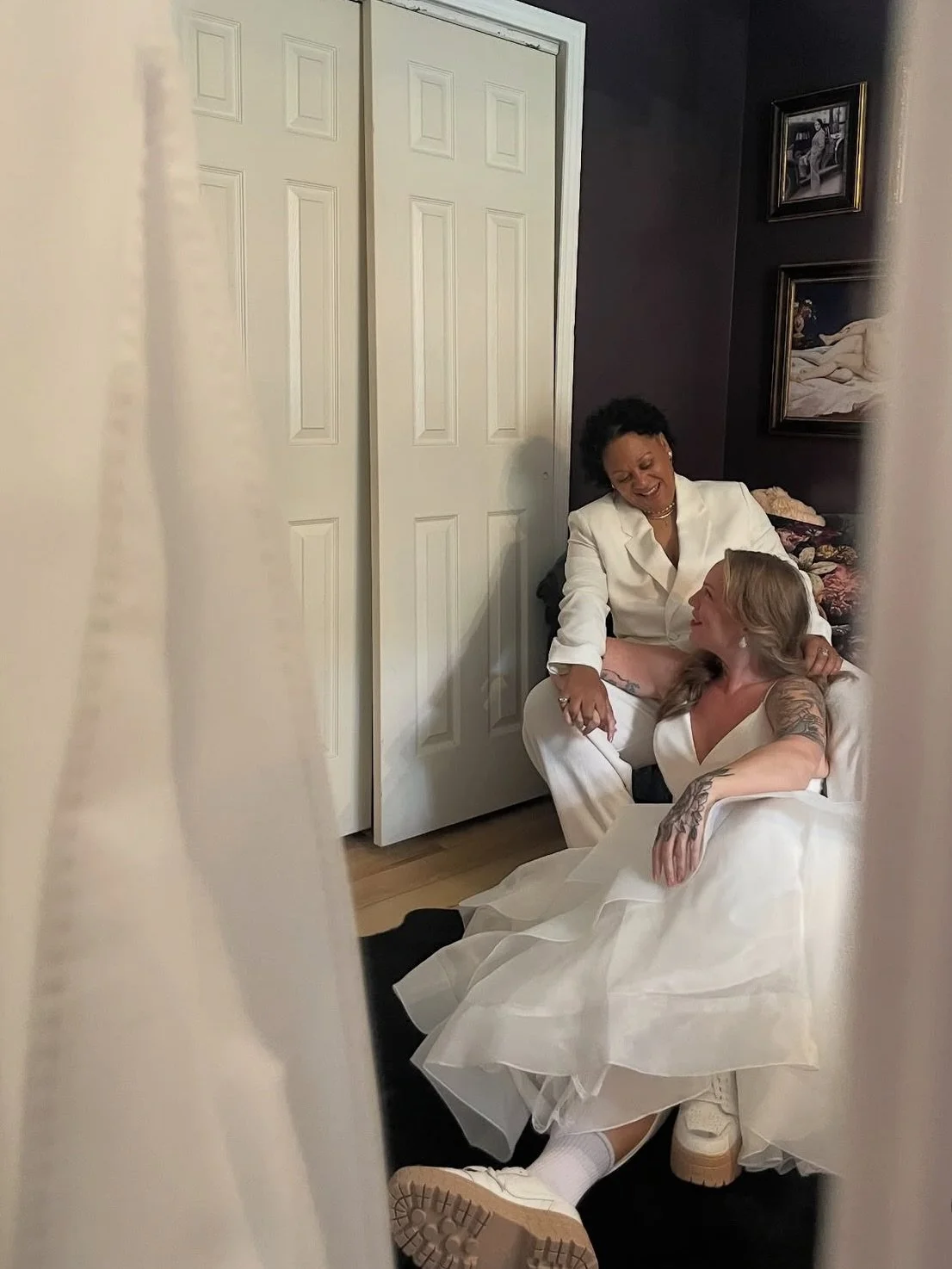 Our first dance was sort of accidentally to Swag Surfin&rsquo; and everything was perfect. This is whole weekend is the most loved I&rsquo;ve ever felt in my life. I can&rsquo;t wait to get the rest of the photos and relive it over and over. I have g
