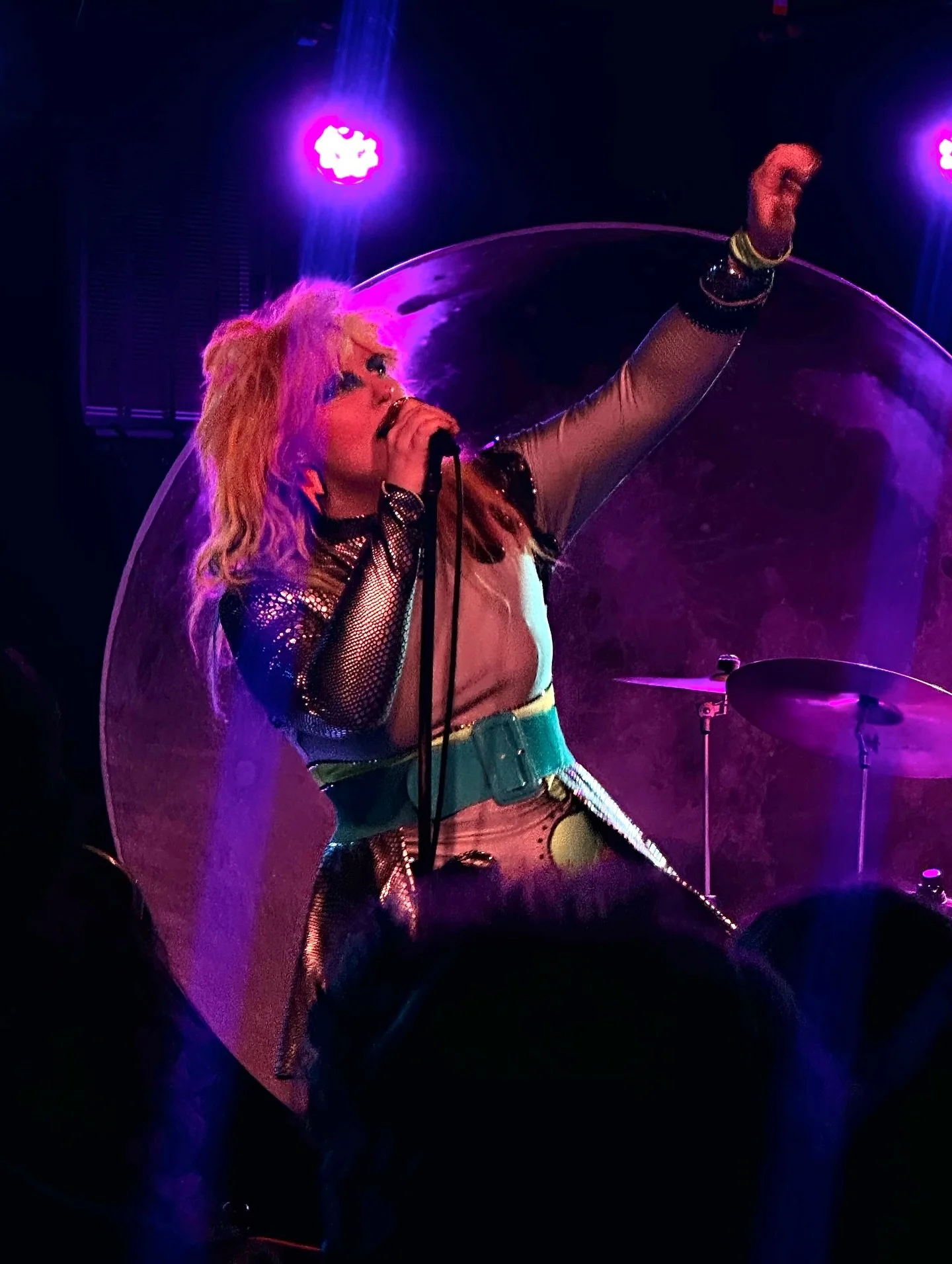I&rsquo;m still recovering from the gayest weekend ever. Topped off Chappell and modeling leather for @redhareleather with @kingsburyxx and @maris.wav which may have been one of my favorite shows of all time. They&rsquo;re still touring if you can ca