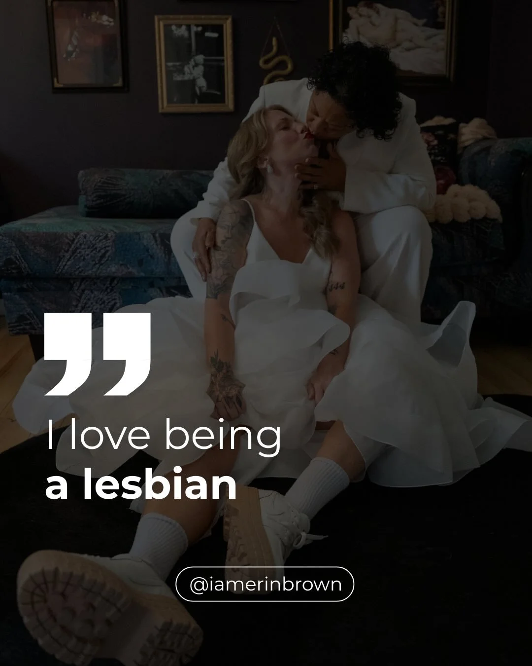 If you want to get emotional about lesbians visibility week, I recommend one of my favorite episodes of all time. 🙏🏼

Cover image @flaming_heart_productions