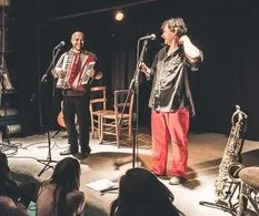 "Refrains à 4 poumons" - Concert PAR DU VENT DANS LES BRONCHES avec chakib cadi Tazi et Jean-Christophe planès