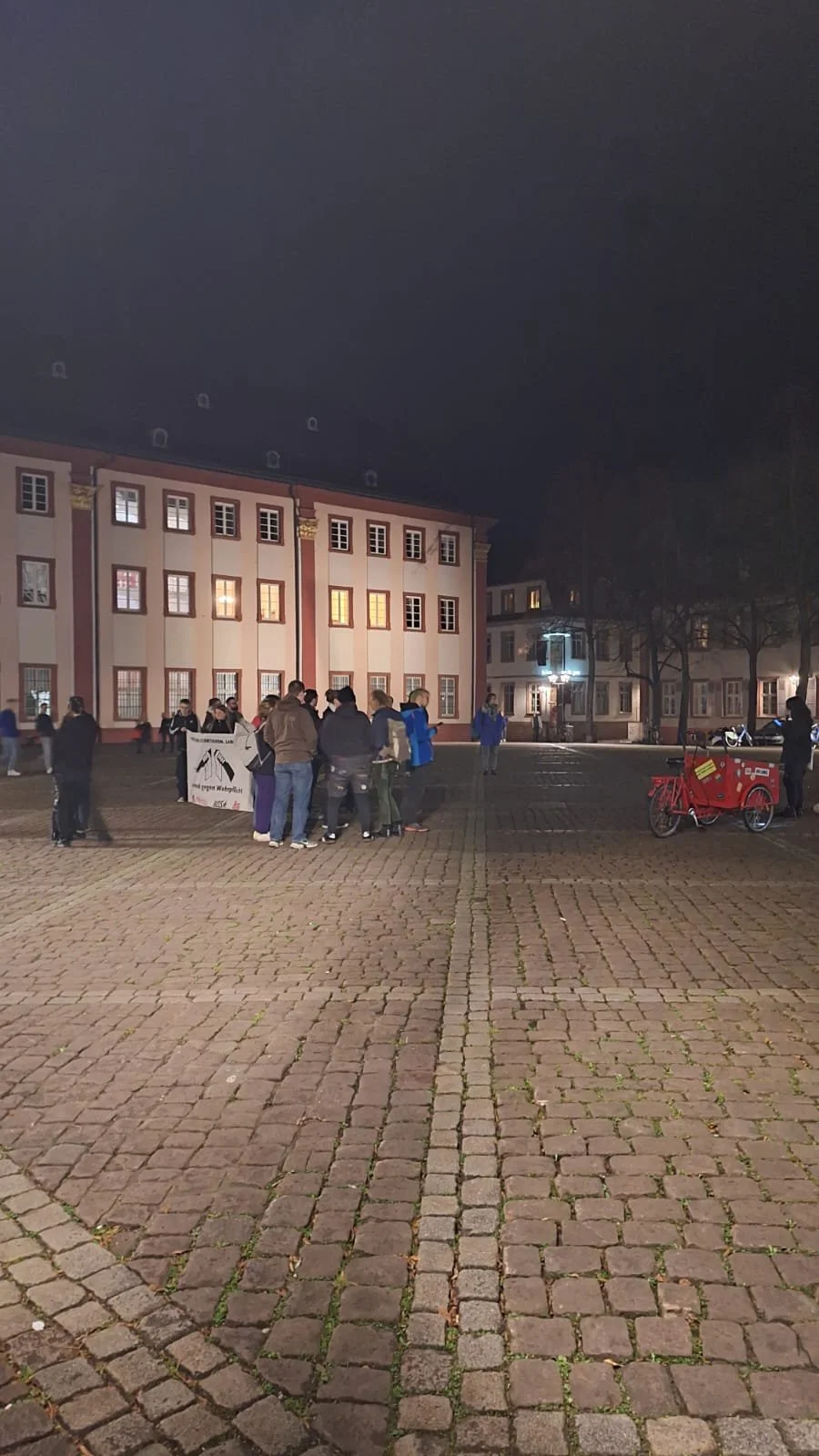 Offener Brief zur Gegendemo gegen unseren Vortrag: Ihr wärt auch eingeladen gewesen.