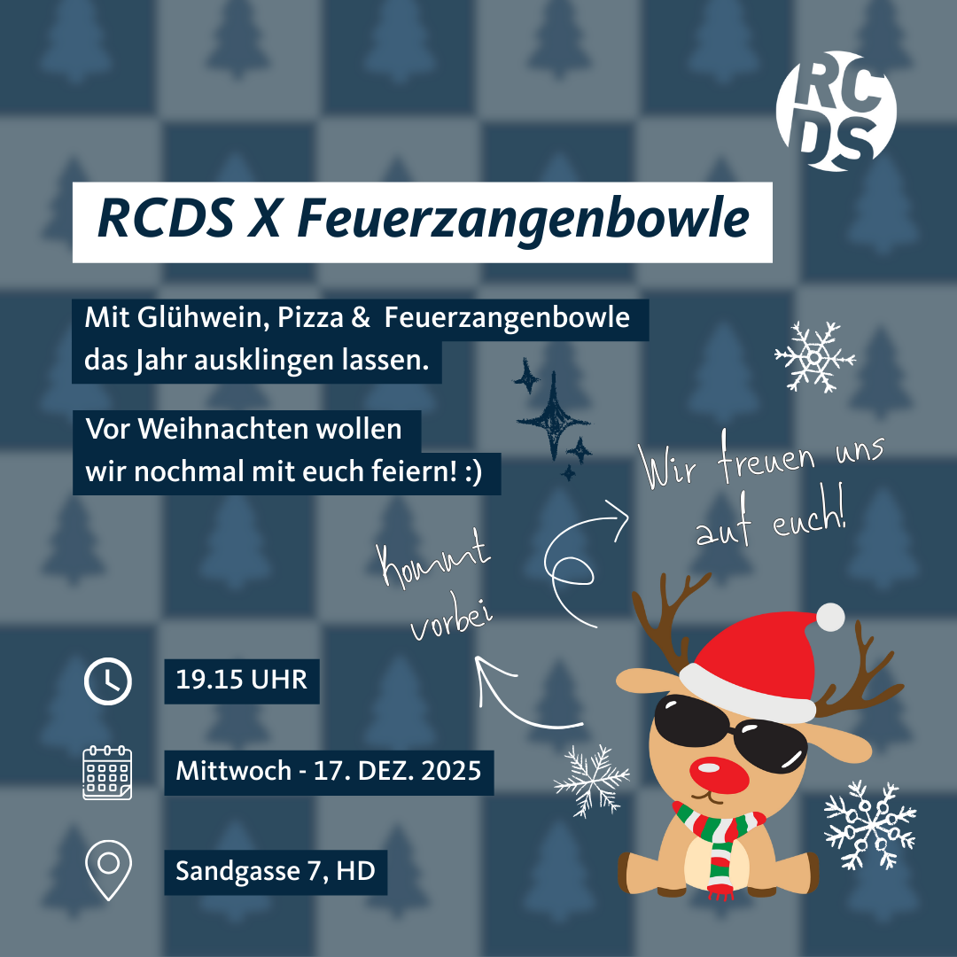 RCDS X Feuerzangenbowle