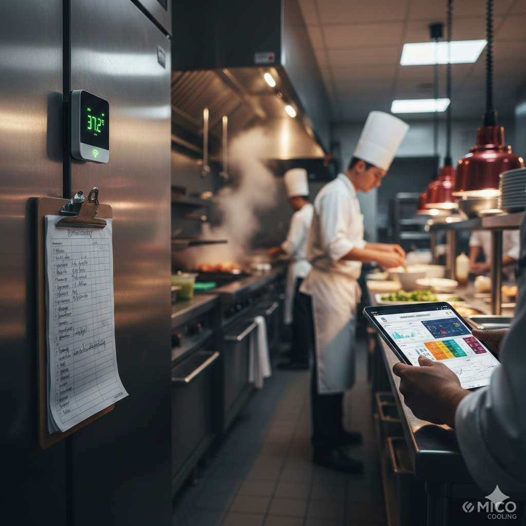 The Ultimate Commercial Fridge Temperature Log: Why Manual Checks Aren't Enough &amp; How Digital Monitoring Saves Your Inventory