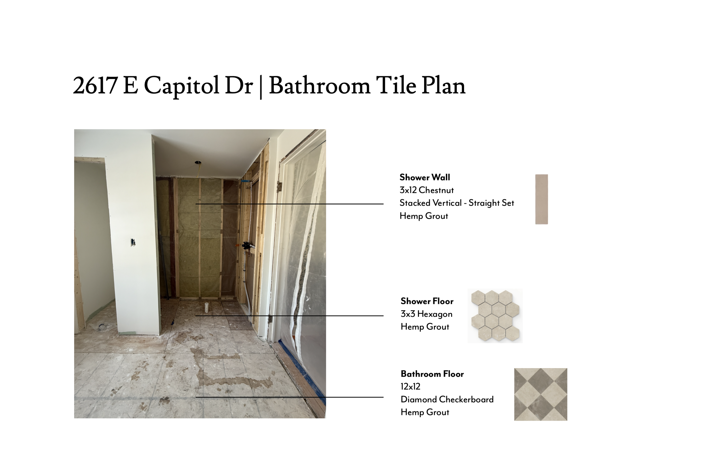 Capitol Drive Remodel: Bathroom Progress