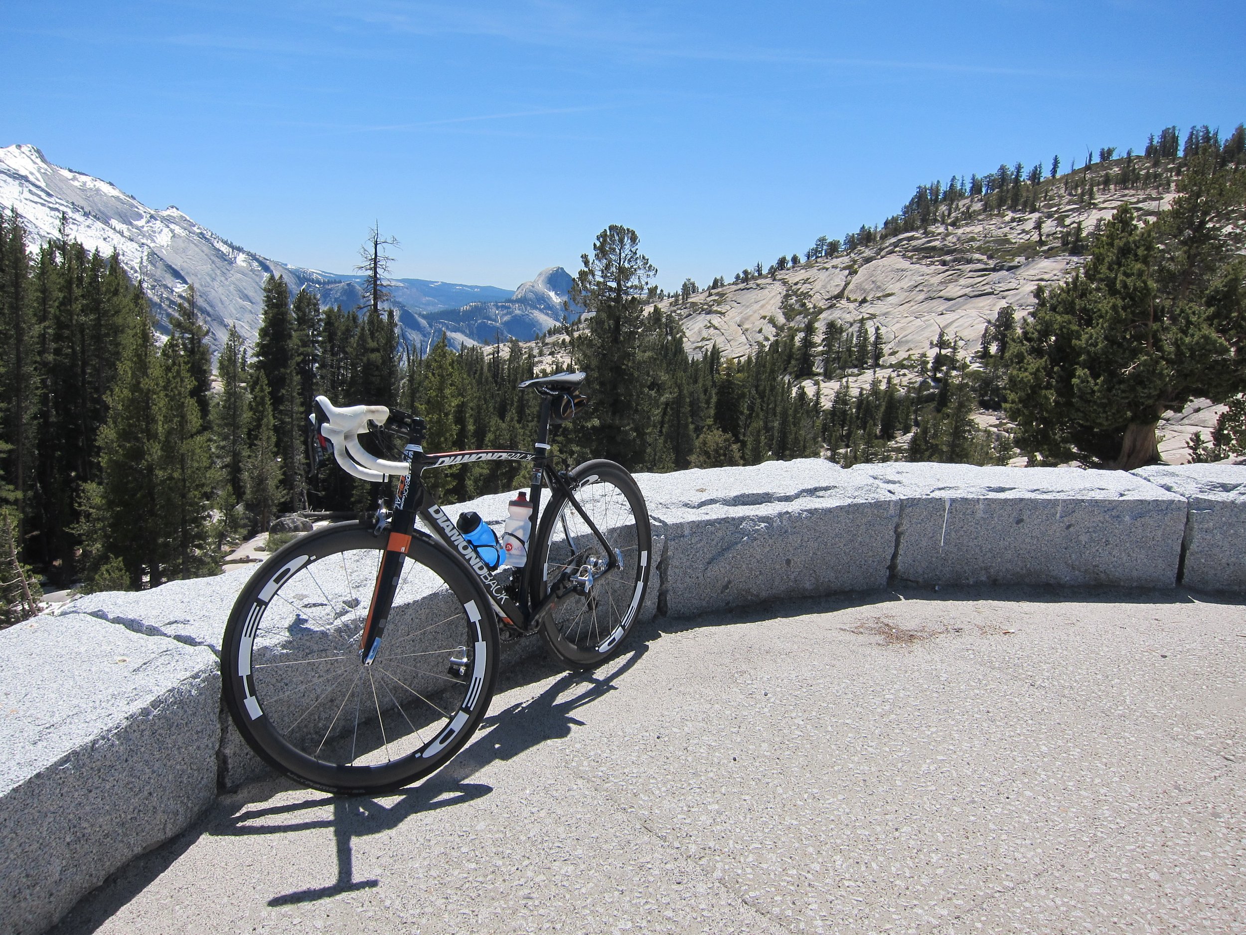 Cycling Across Yosemite On Tioga Road