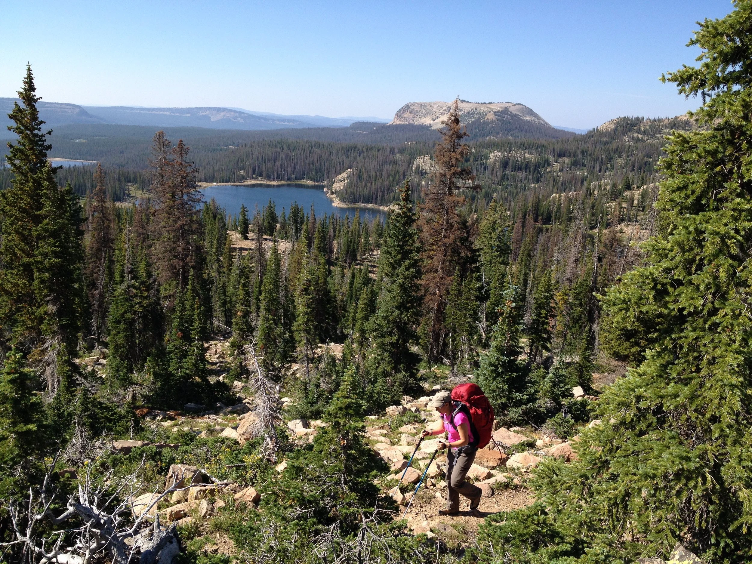 Backpacking The Uinta Mountains